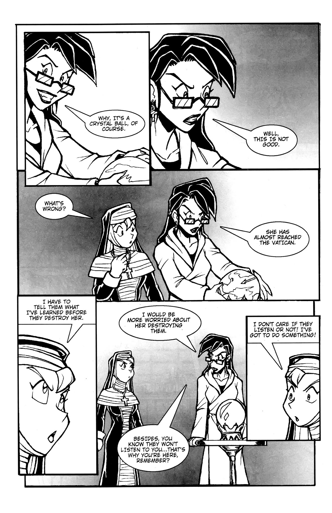Read online Warrior Nun Brigantia comic -  Issue #3 - 27