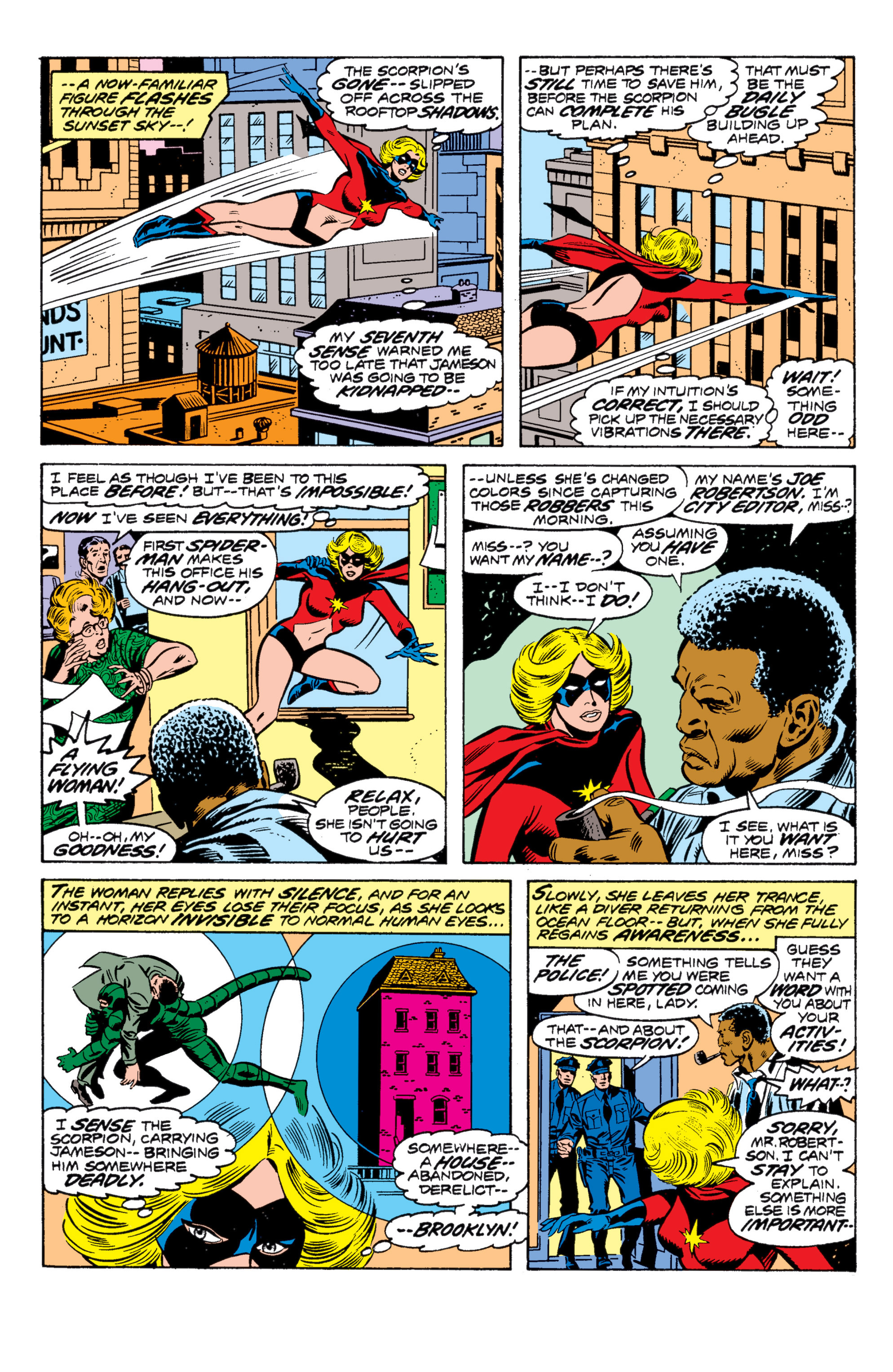 Read online Ms. Marvel (1977) comic -  Issue #1 - 11