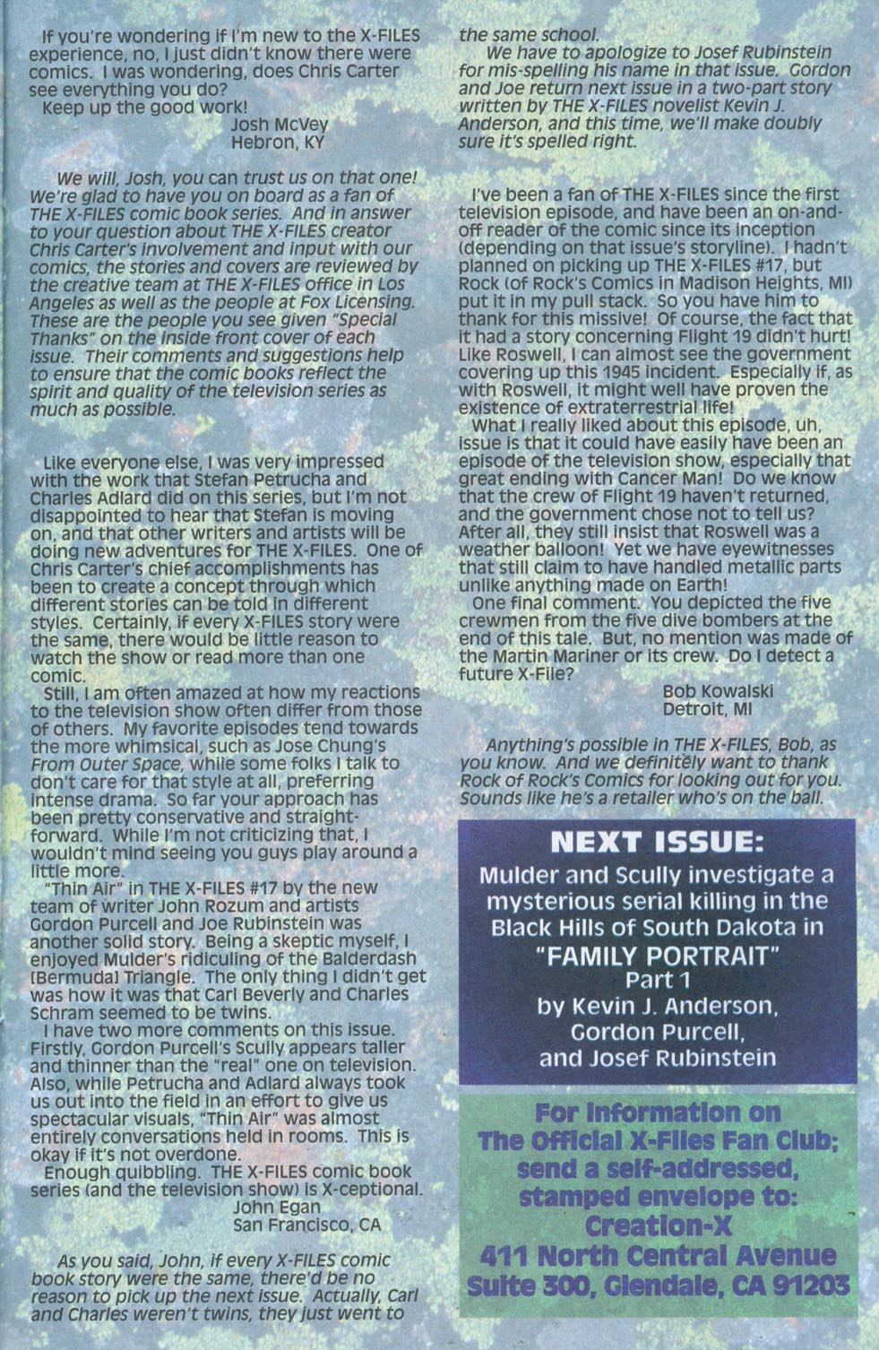 Read online The X-Files (1995) comic -  Issue #19 - 26