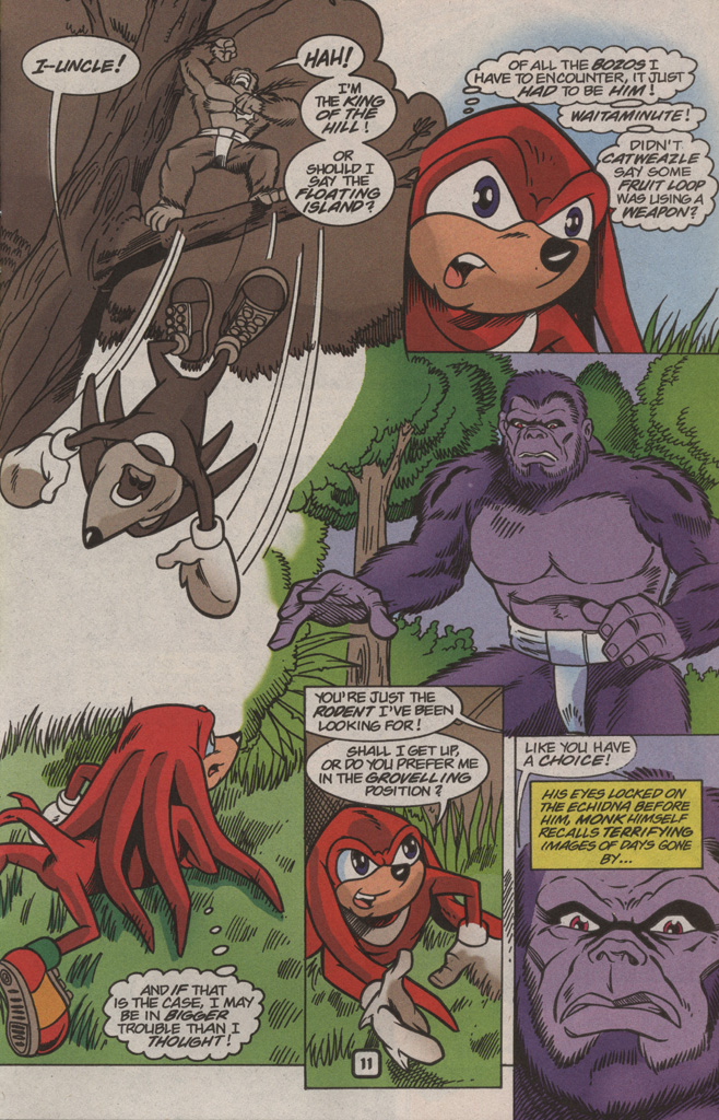 Read online Knuckles the Echidna comic -  Issue #30 - 15
