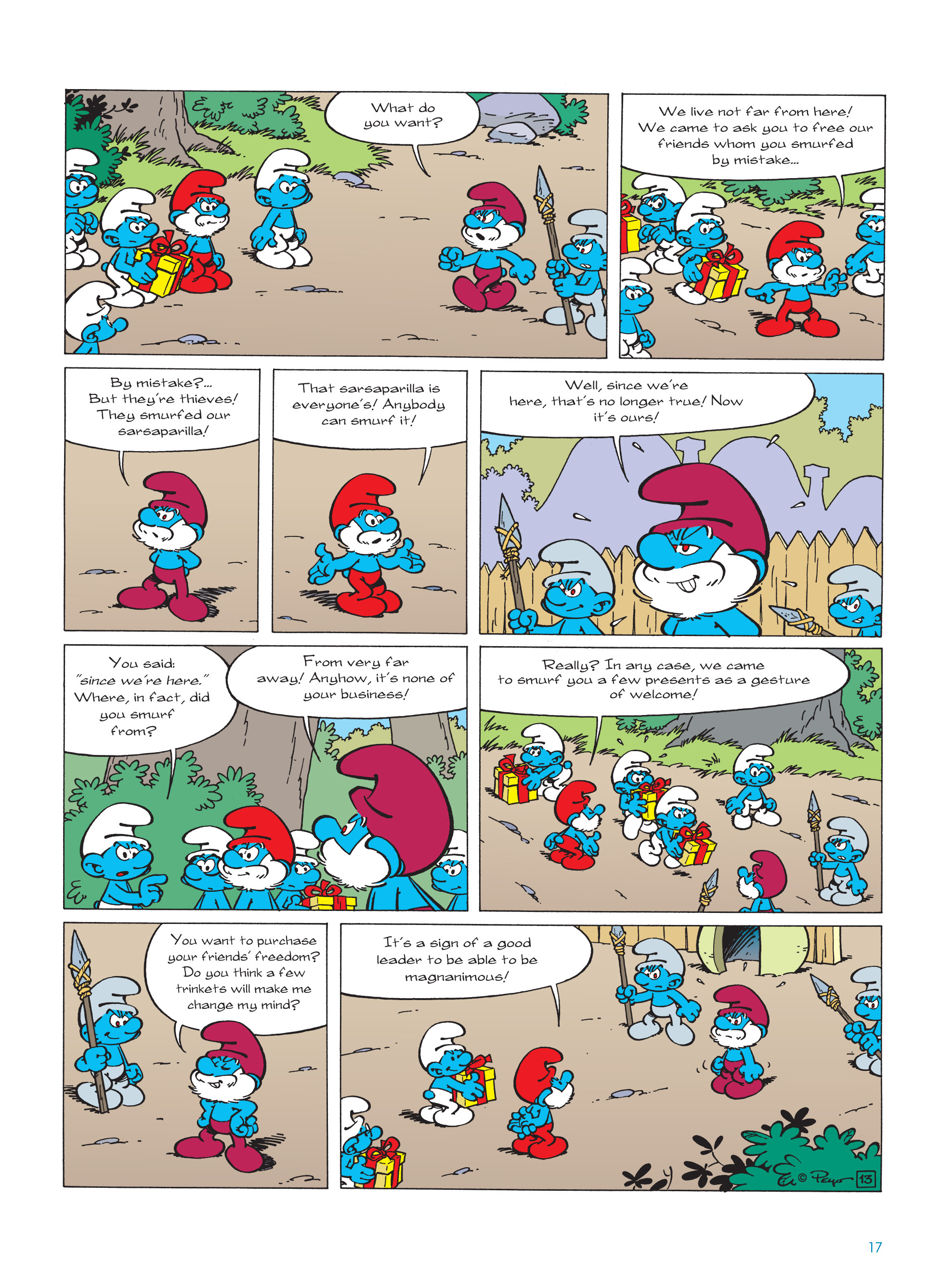 Read online The Smurfs comic -  Issue #22 - 18