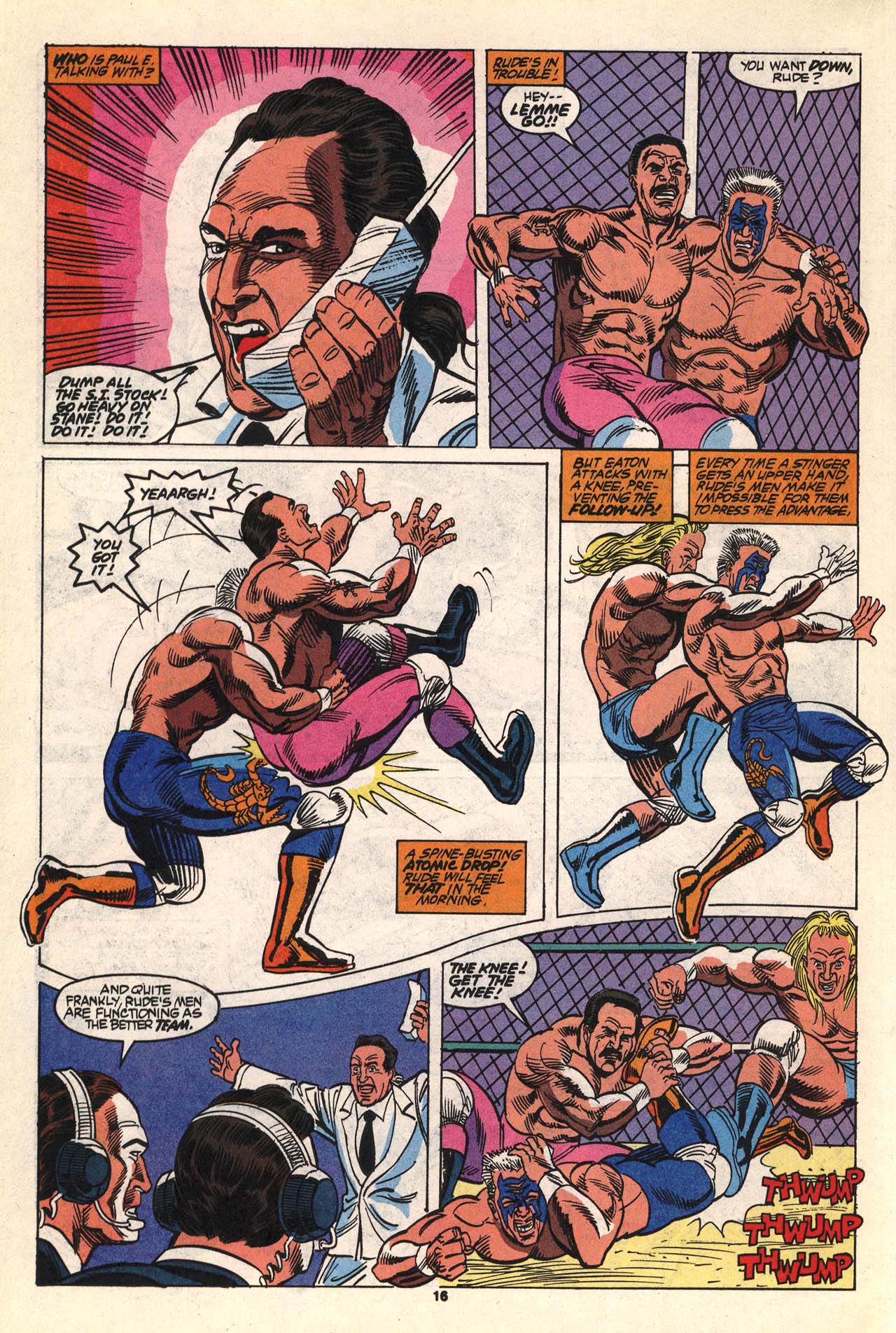 Read online WCW World Championship Wrestling comic -  Issue #5 - 17