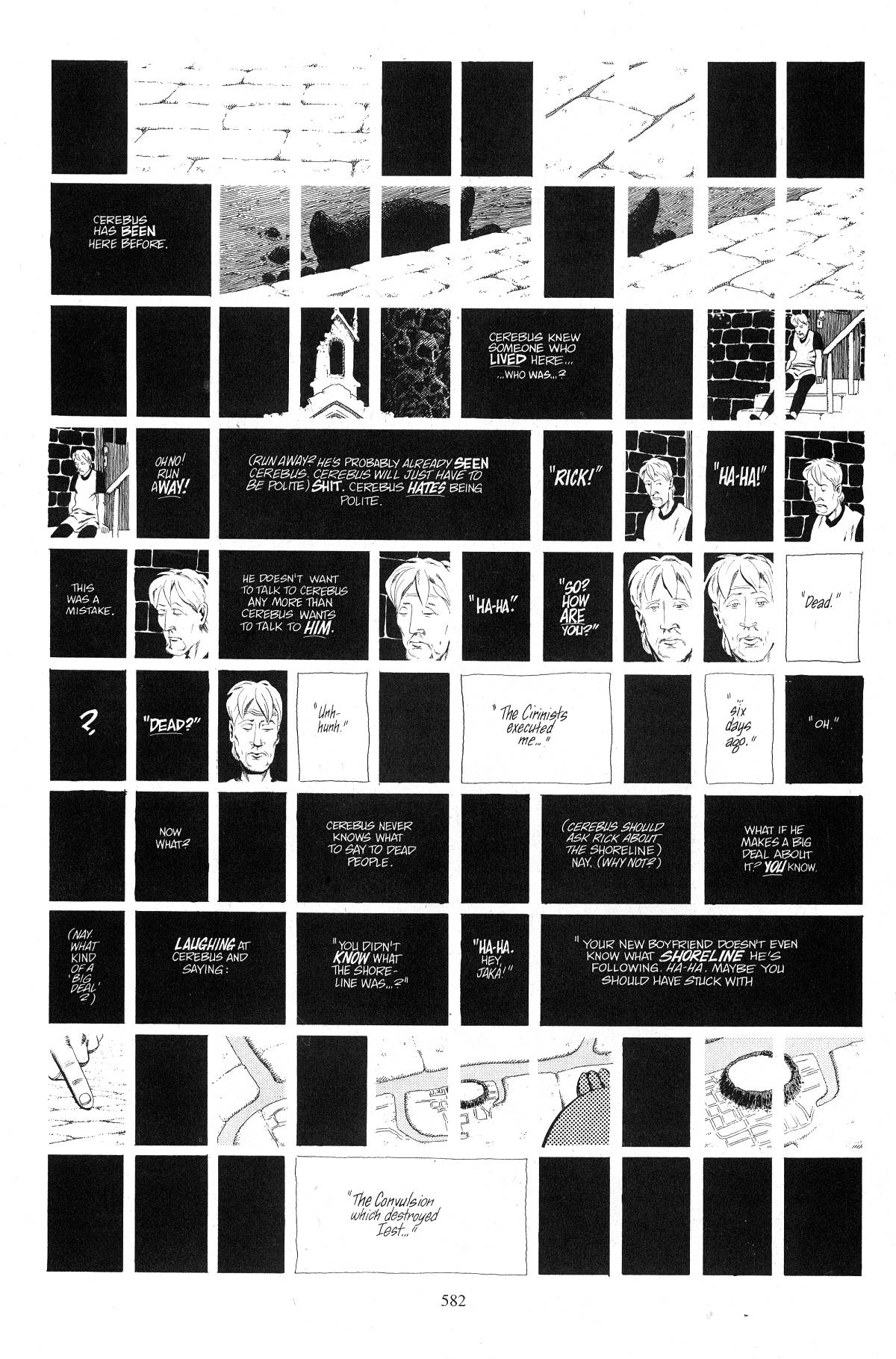 Read online Cerebus comic -  Issue #260 - 19