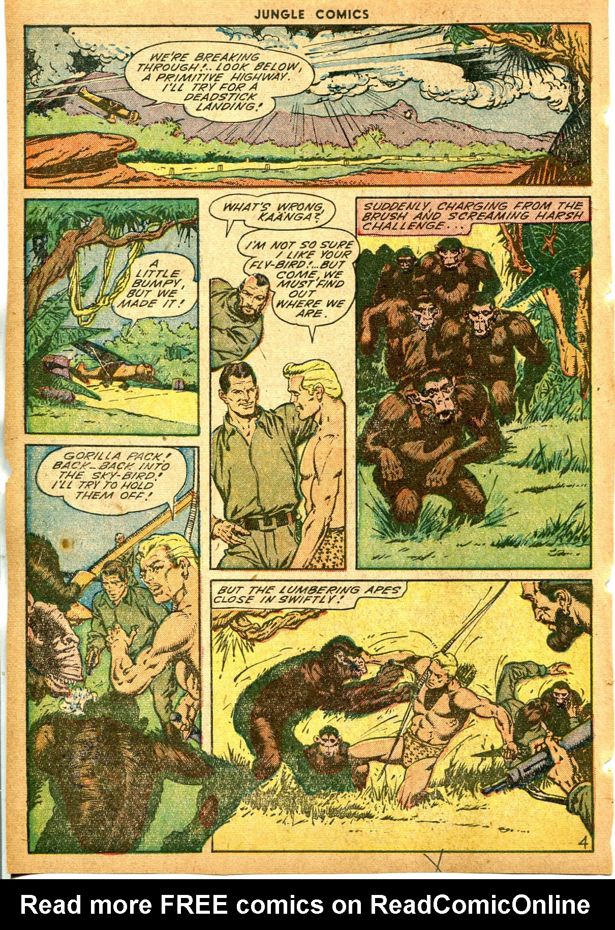 Read online Jungle Comics comic -  Issue #58 - 6