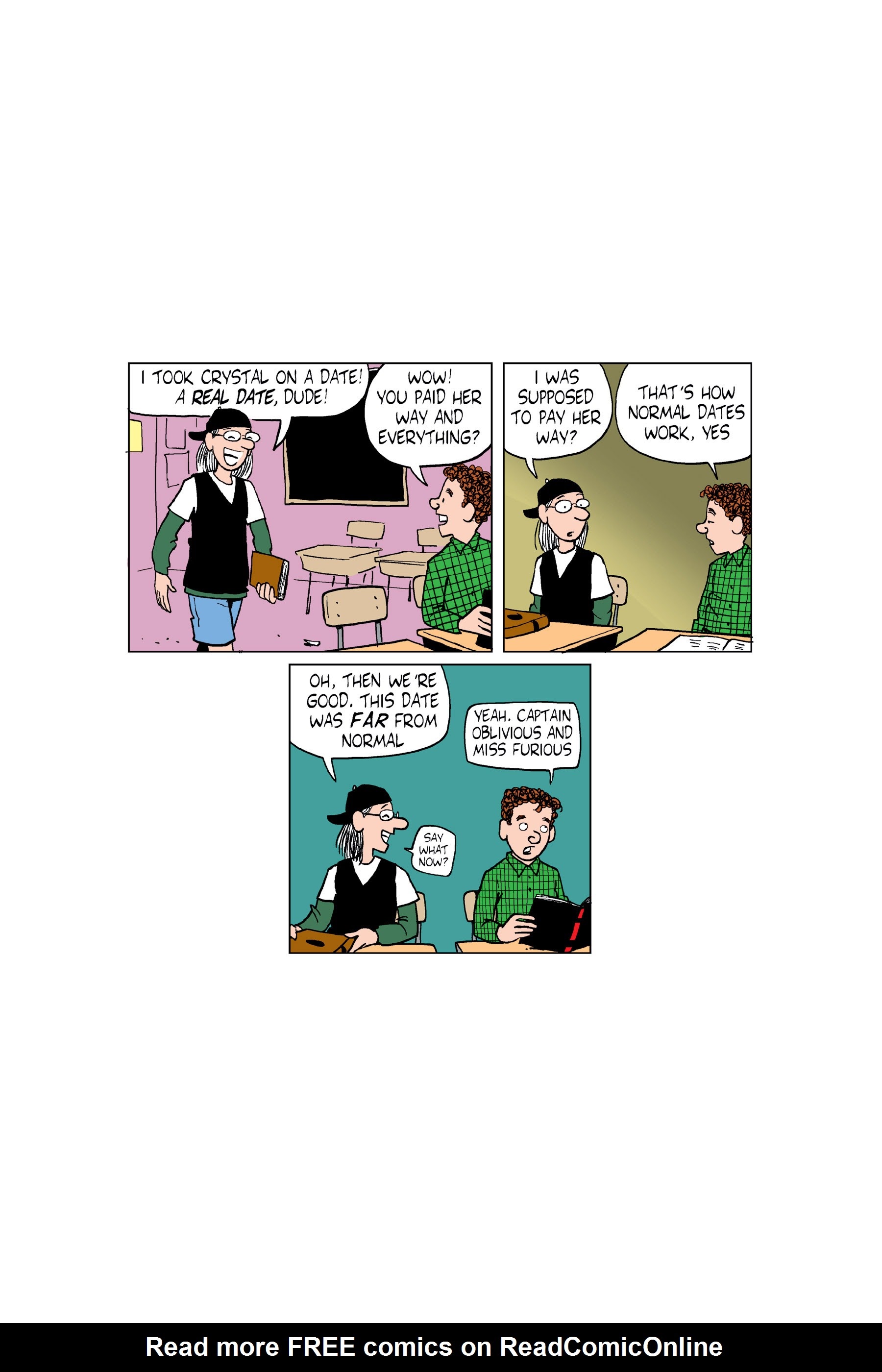 Read online Luann: Stress   Hormones = High School comic -  Issue # TPB - 27