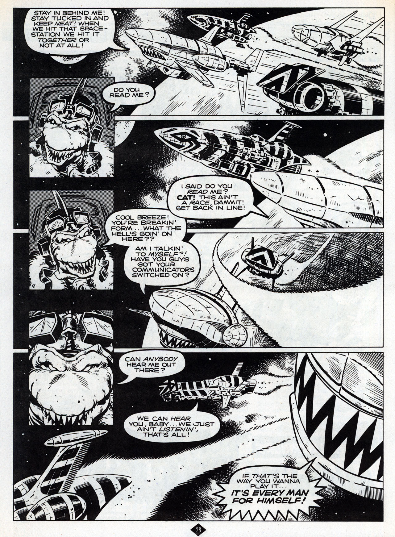 Read online Captain Britain (1985) comic -  Issue #4 - 28