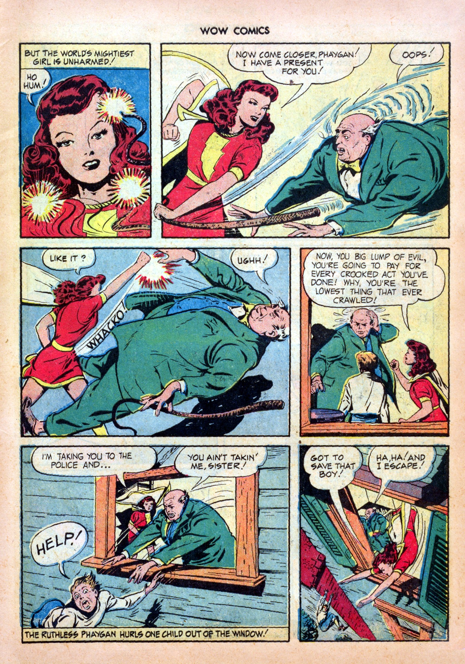 Read online Wow Comics comic -  Issue #29 - 11