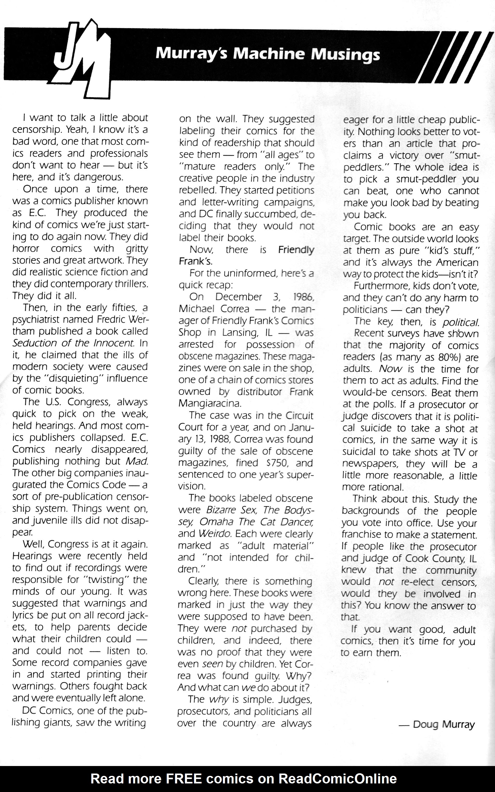 Read online Justice Machine comic -  Issue #19 - 2