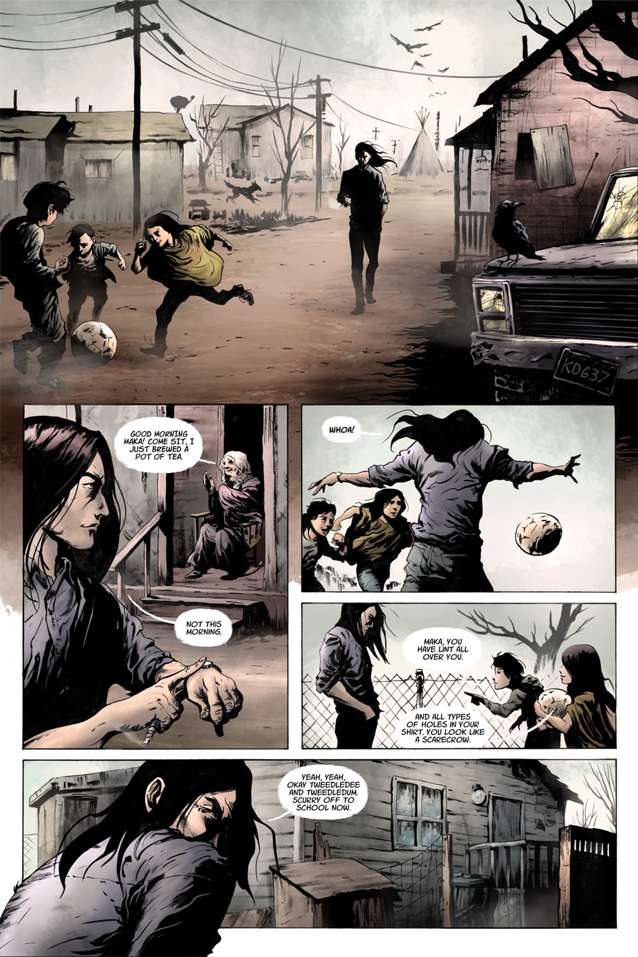 Read online Crow Creek comic -  Issue # Full - 3