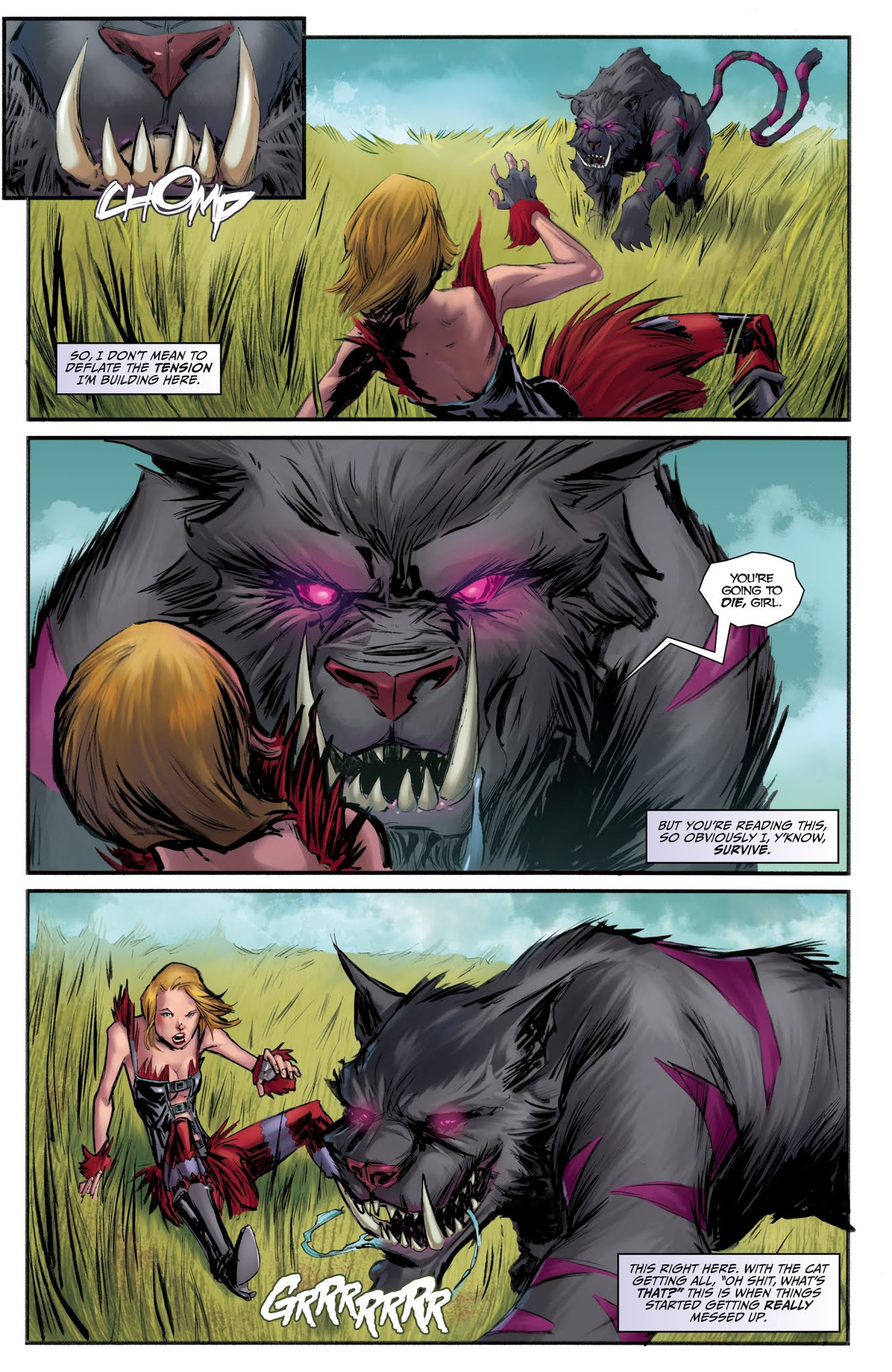 Read online Grimm Fairy Tales presents Wonderland: Asylum comic -  Issue #1 - 18