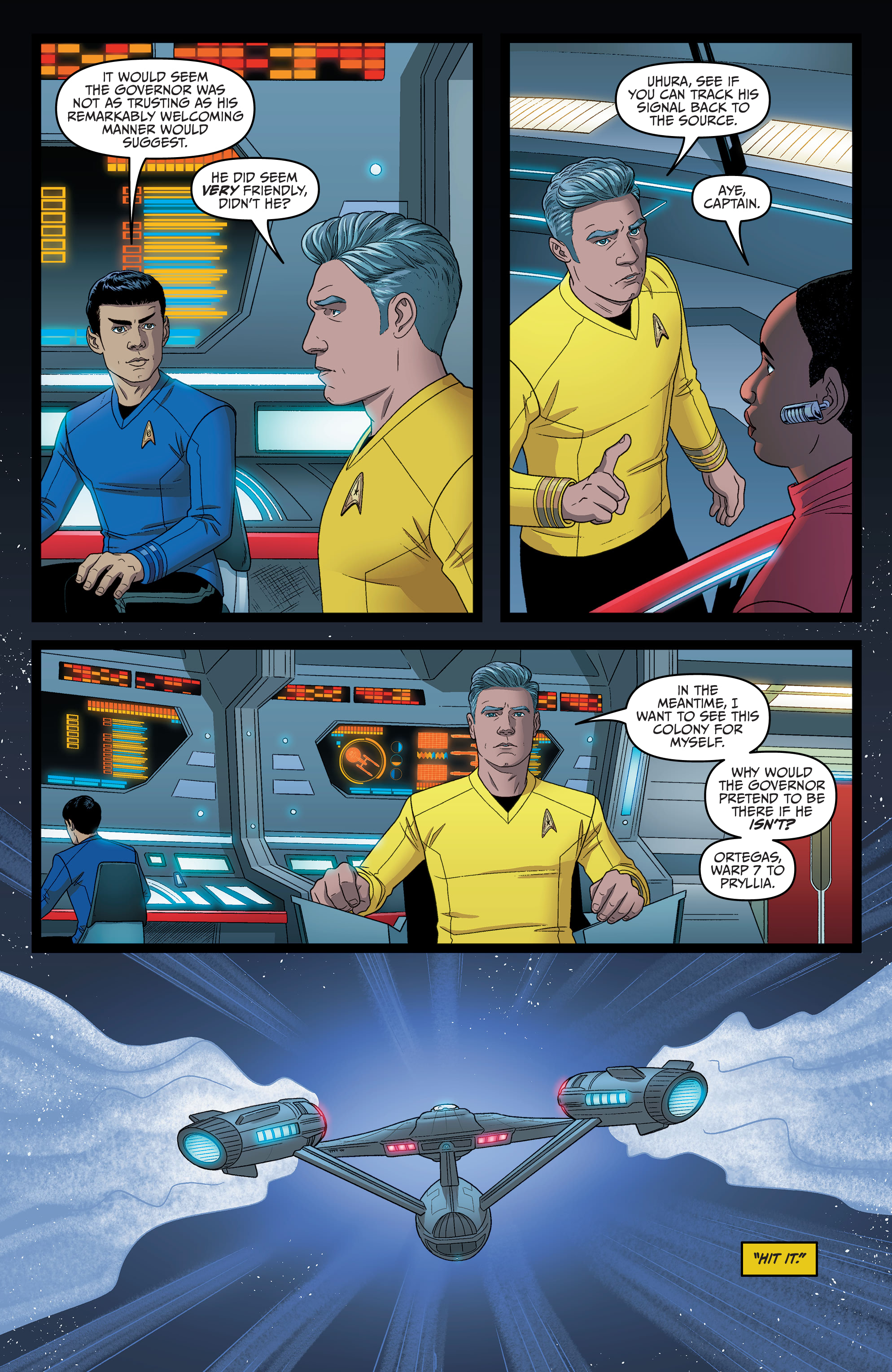 Read online Star Trek: Strange New Worlds - The Illyrian Enigma comic -  Issue #1 - 17