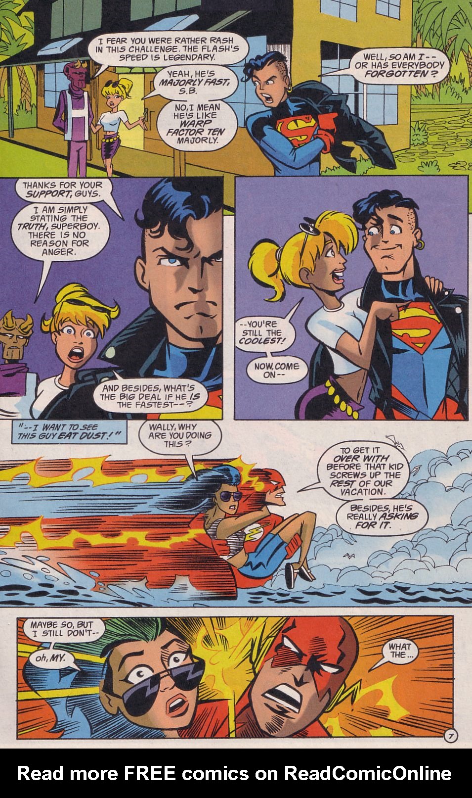 Read online Adventures in the DC Universe comic -  Issue #14 - 8