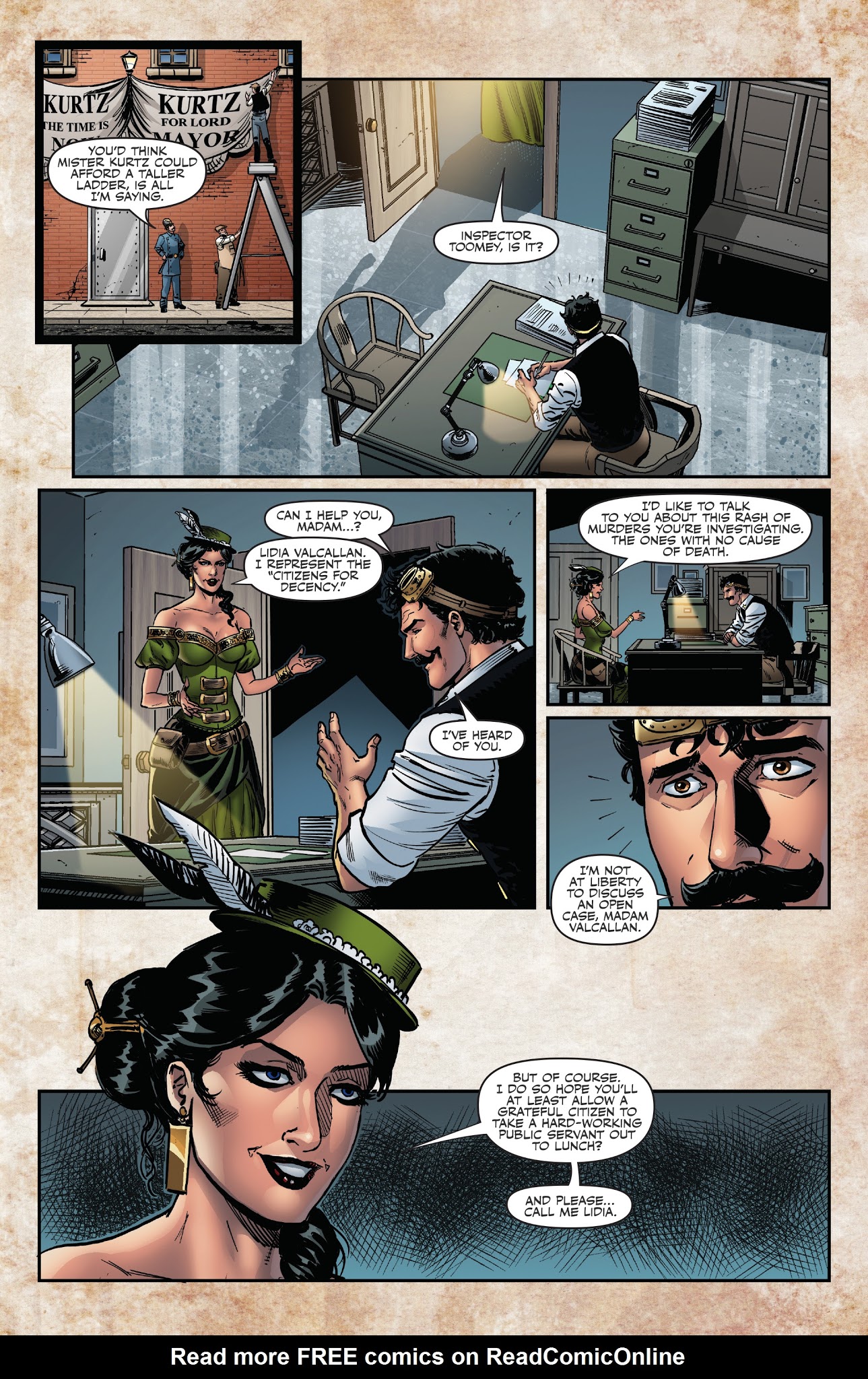 Read online Legenderry: Vampirella comic -  Issue # _TPB - 58