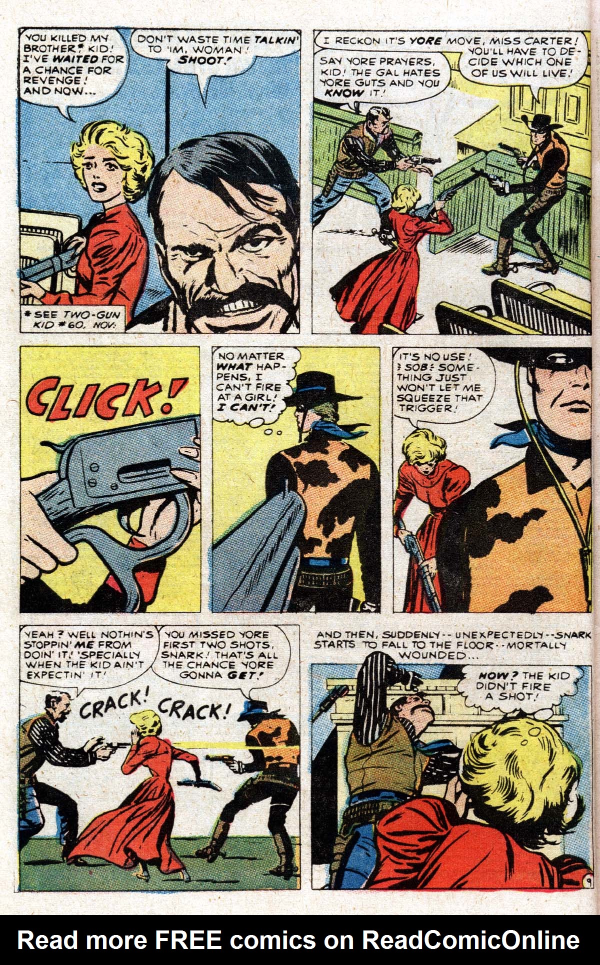 Read online The Mighty Marvel Western comic -  Issue #1 - 22