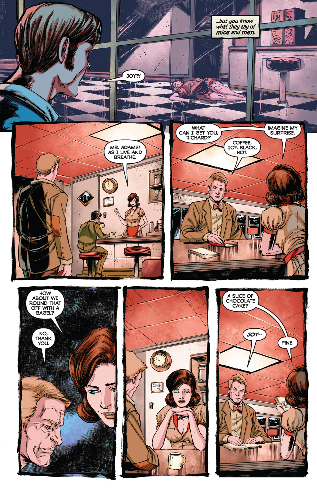 Read online Ex Sanguine comic -  Issue #4 - 5
