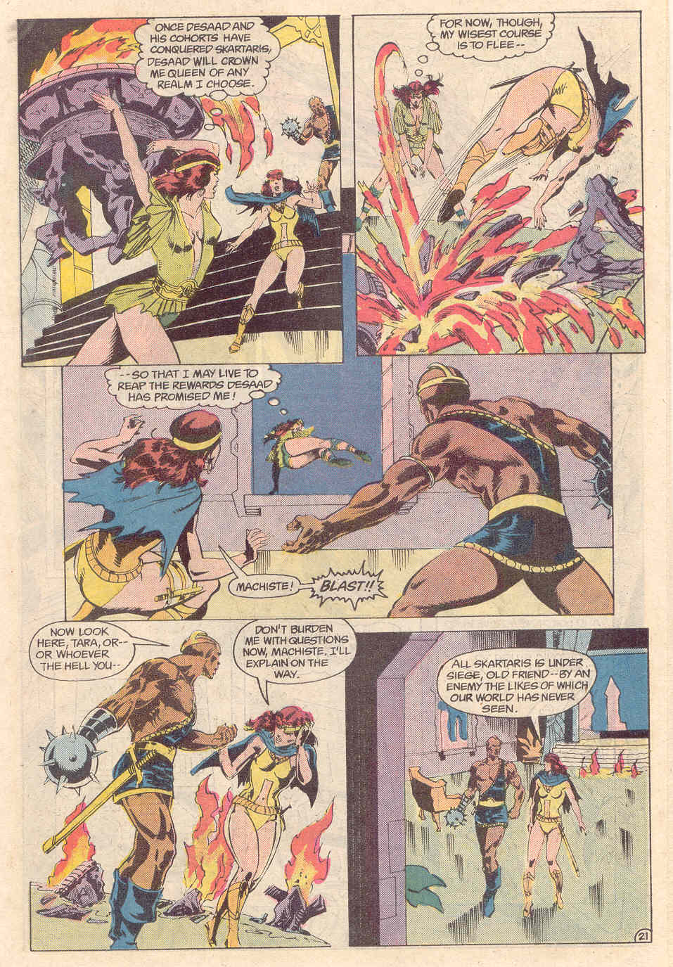 Read online Warlord (1976) comic -  Issue # _Annual 1 - 21
