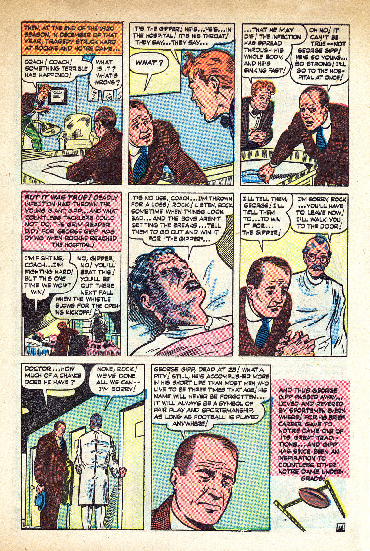Read online Sports Action comic -  Issue #1 - 13