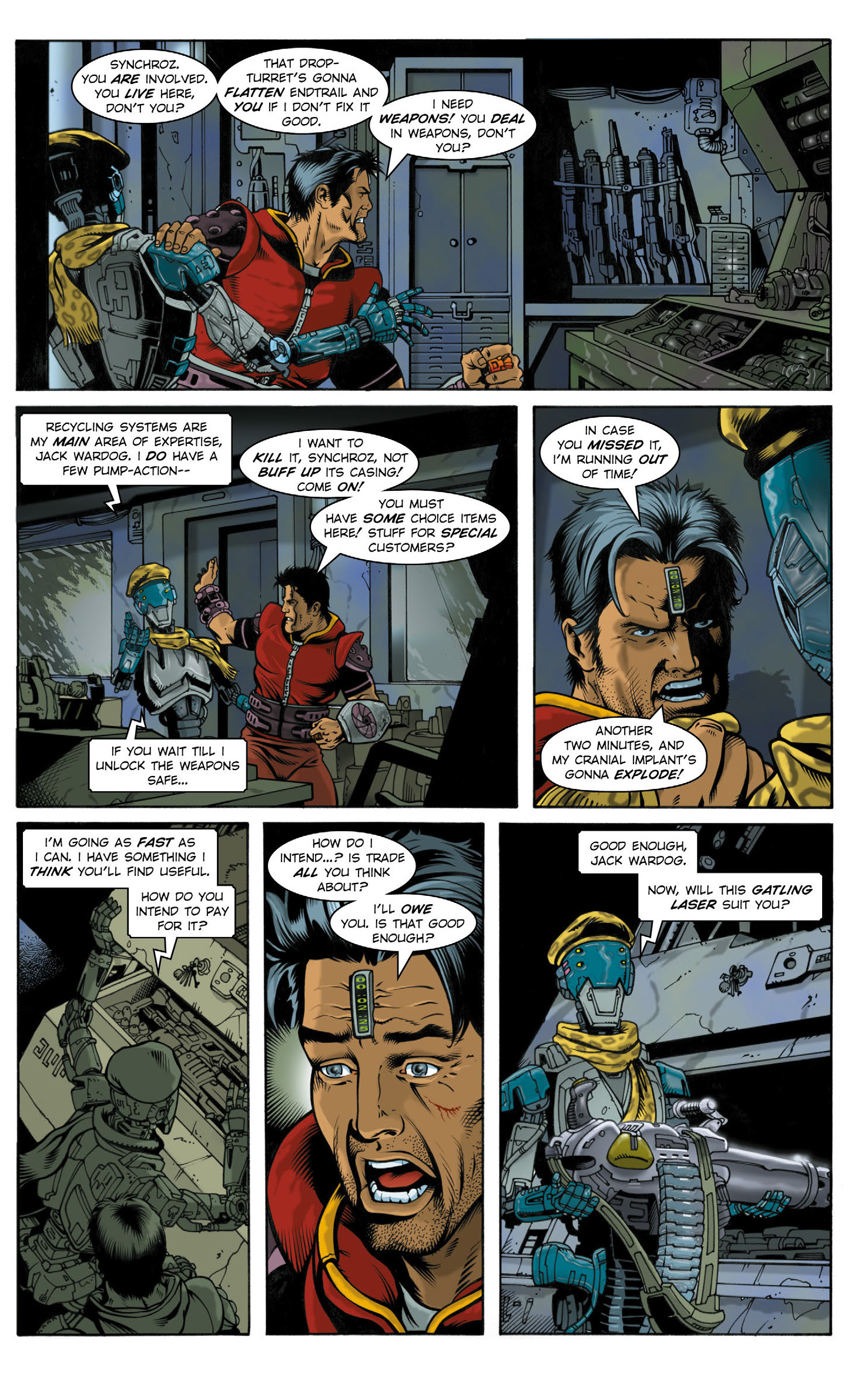 Read online Wardog comic -  Issue # TPB - 20