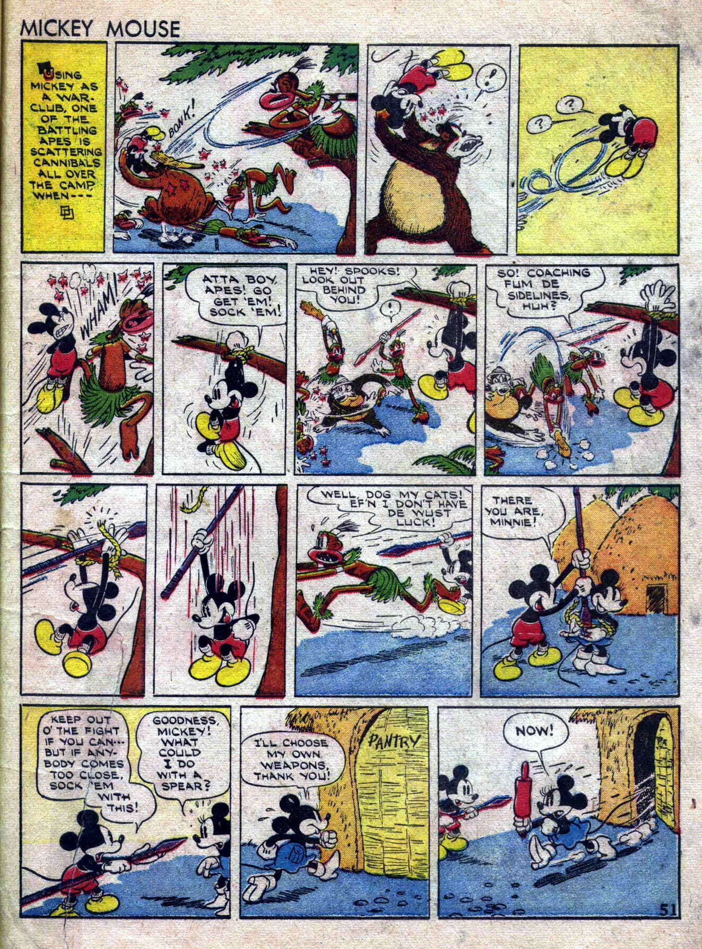 Read online Walt Disney's Comics and Stories comic -  Issue #5 - 53