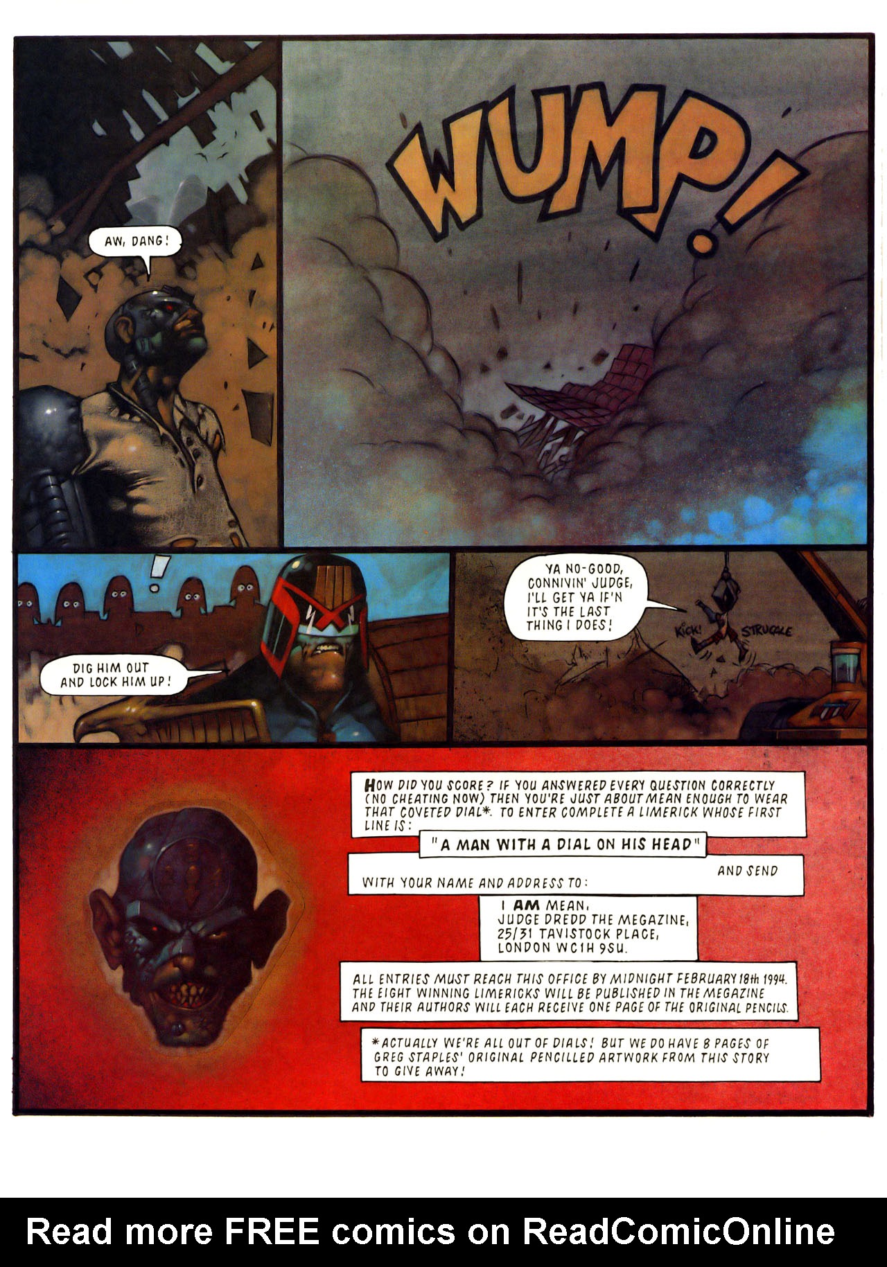 Read online Judge Dredd: The Megazine (vol. 2) comic -  Issue #47 - 12