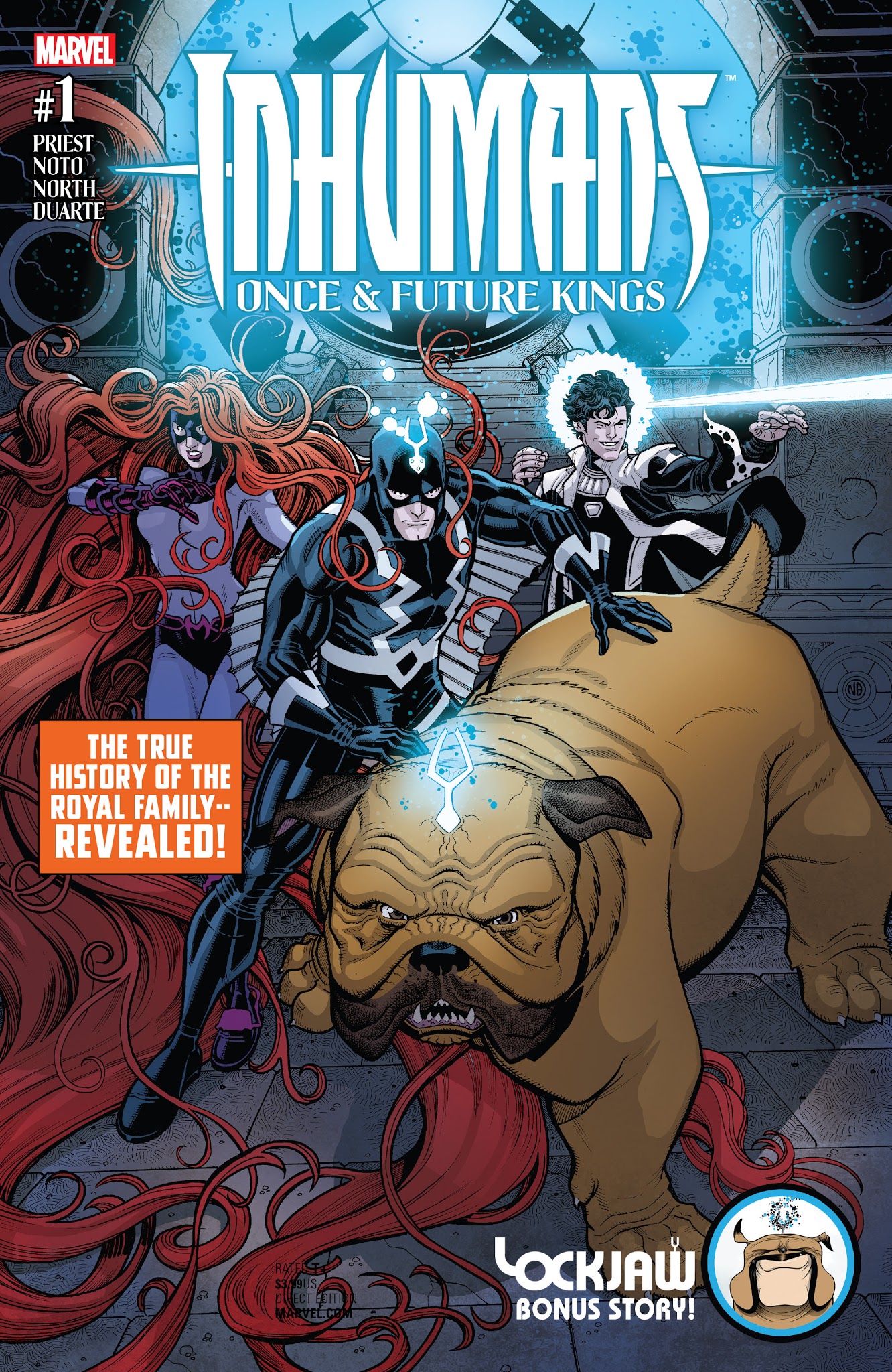 Read online Inhumans: Once And Future Kings comic -  Issue #1 - 1