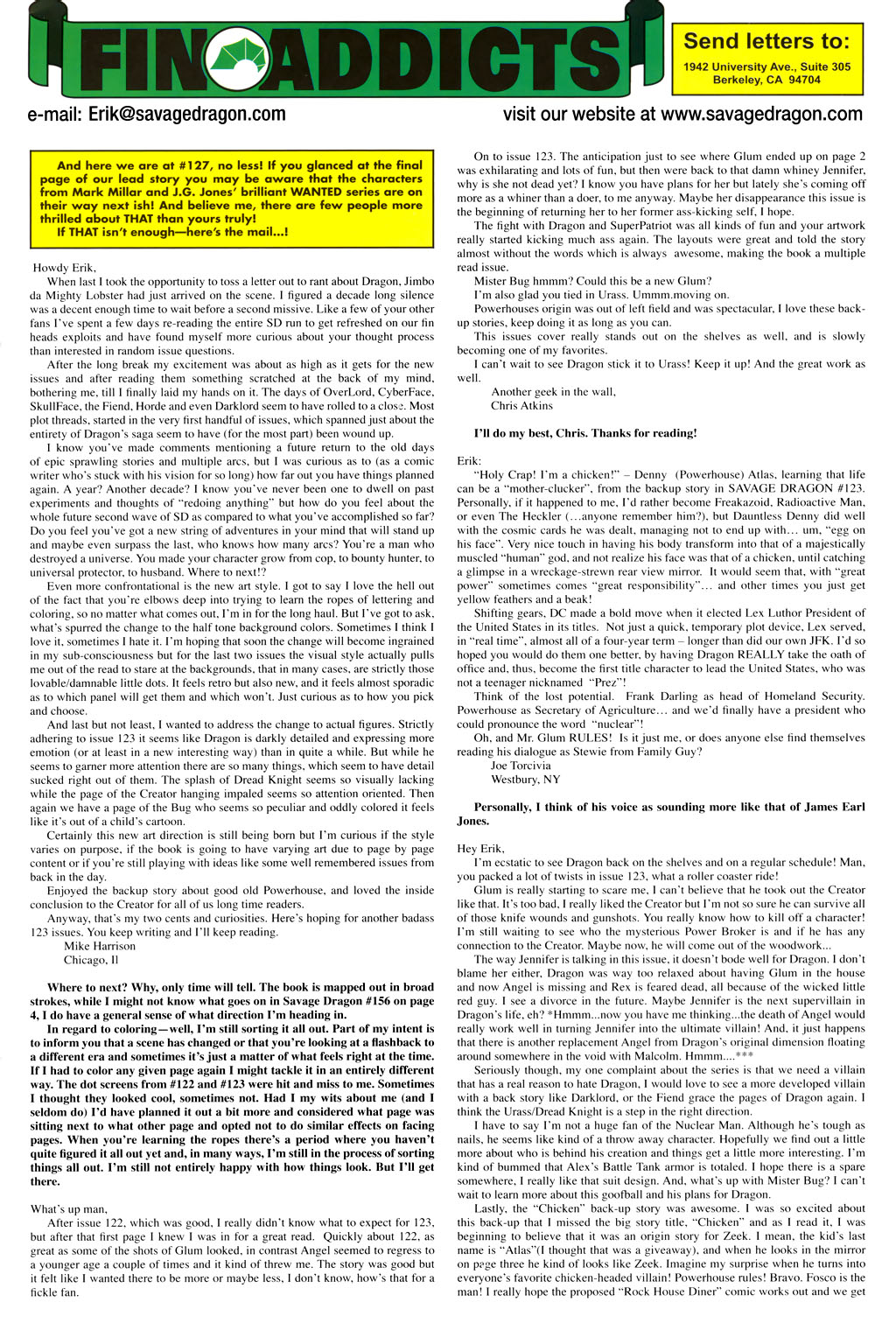 Read online The Savage Dragon (1993) comic -  Issue #127 - 22