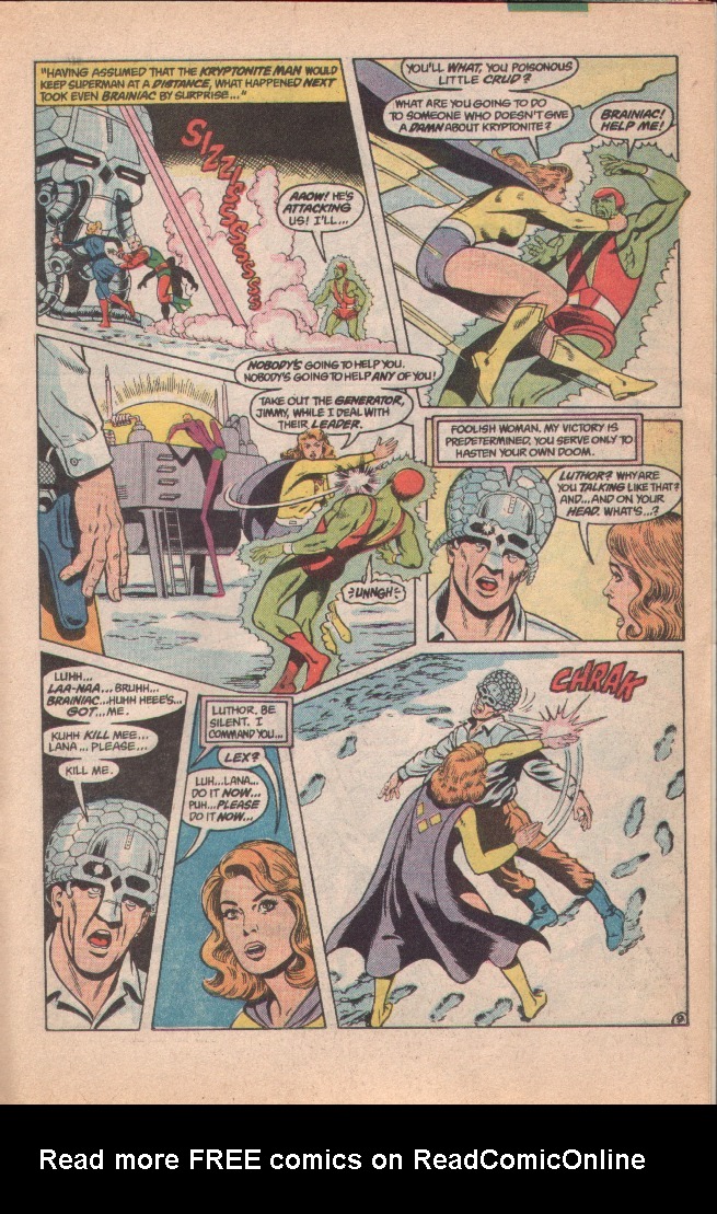 Read online Action Comics (1938) comic -  Issue #583 - 10