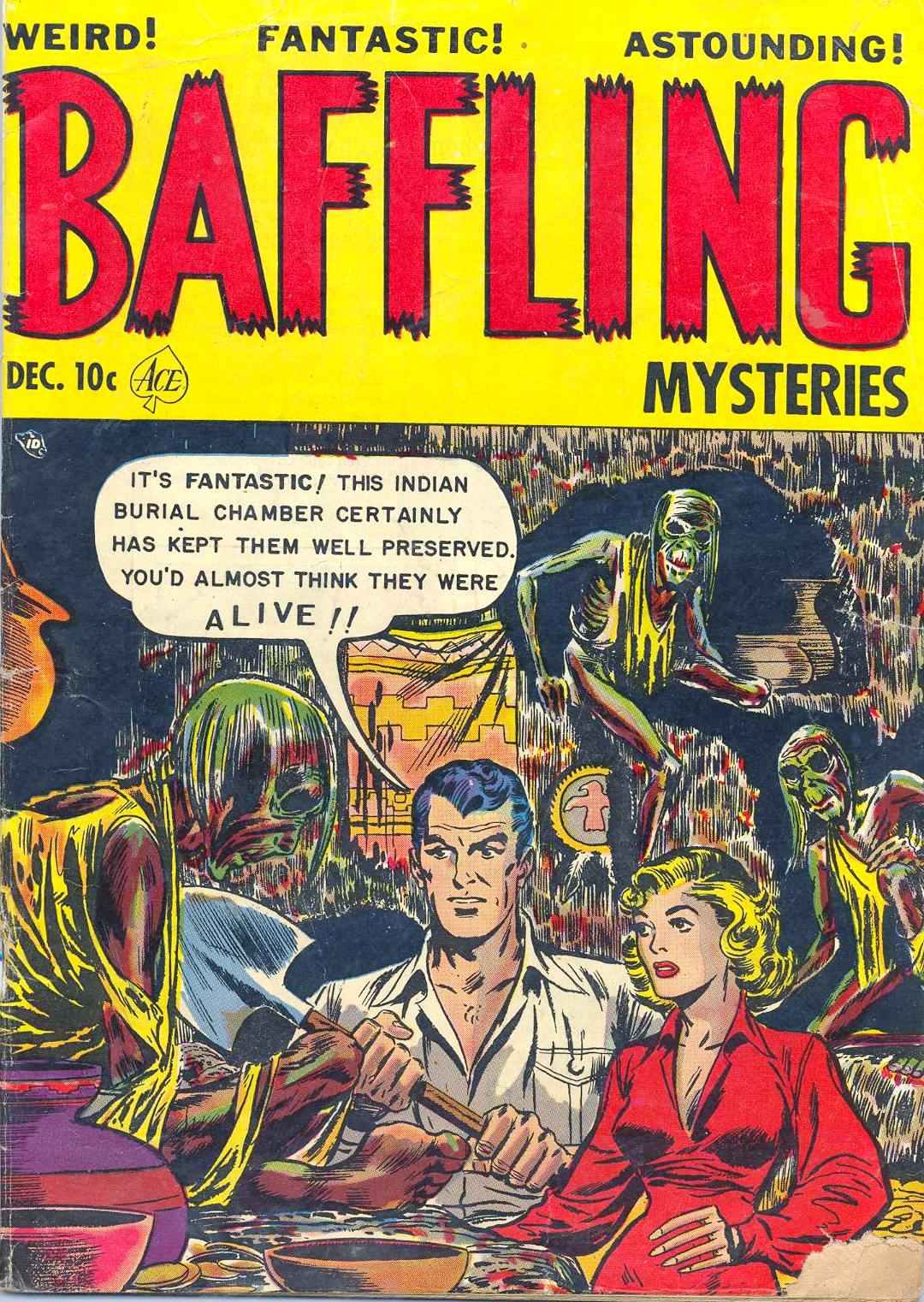 Read online Baffling Mysteries comic -  Issue #12 - 1