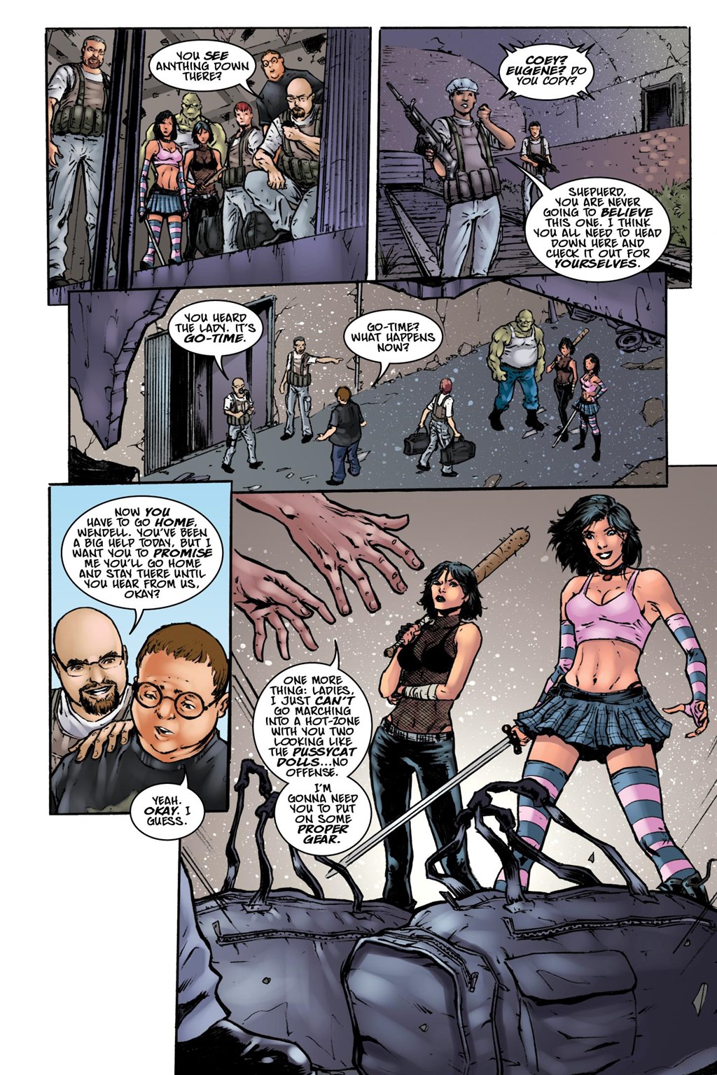 Read online Hack/Slash Omnibus: The Crossovers comic -  Issue # TPB (Part 1) - 50