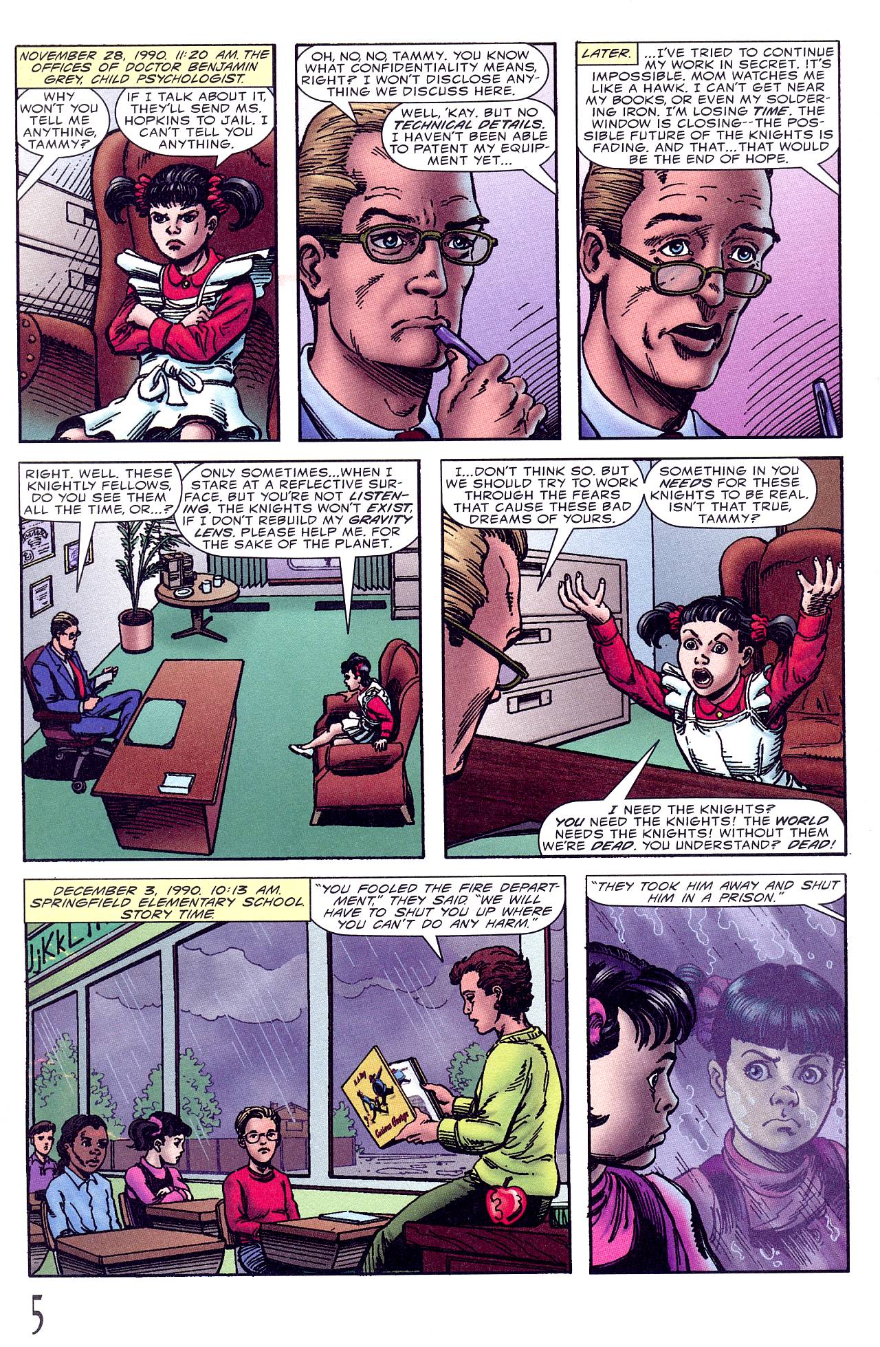 Read online Knights on Broadway comic -  Issue #2 - 7