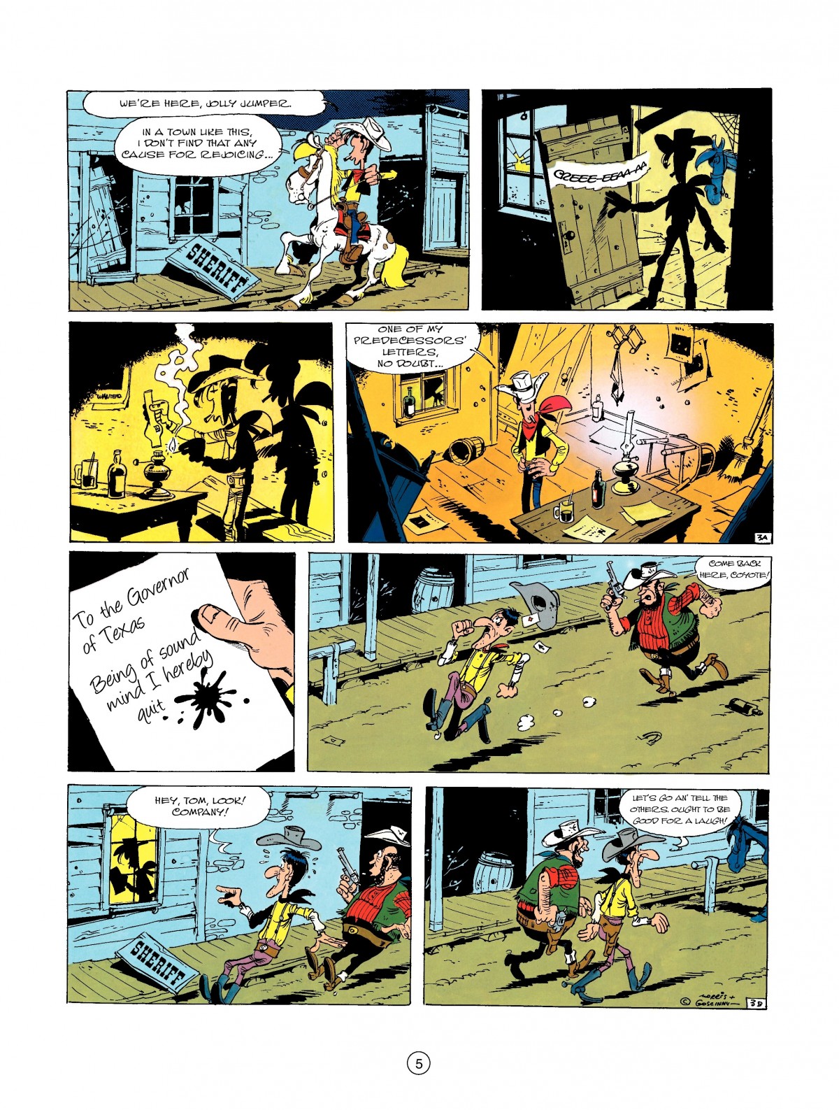 Read online A Lucky Luke Adventure comic -  Issue #3 - 7