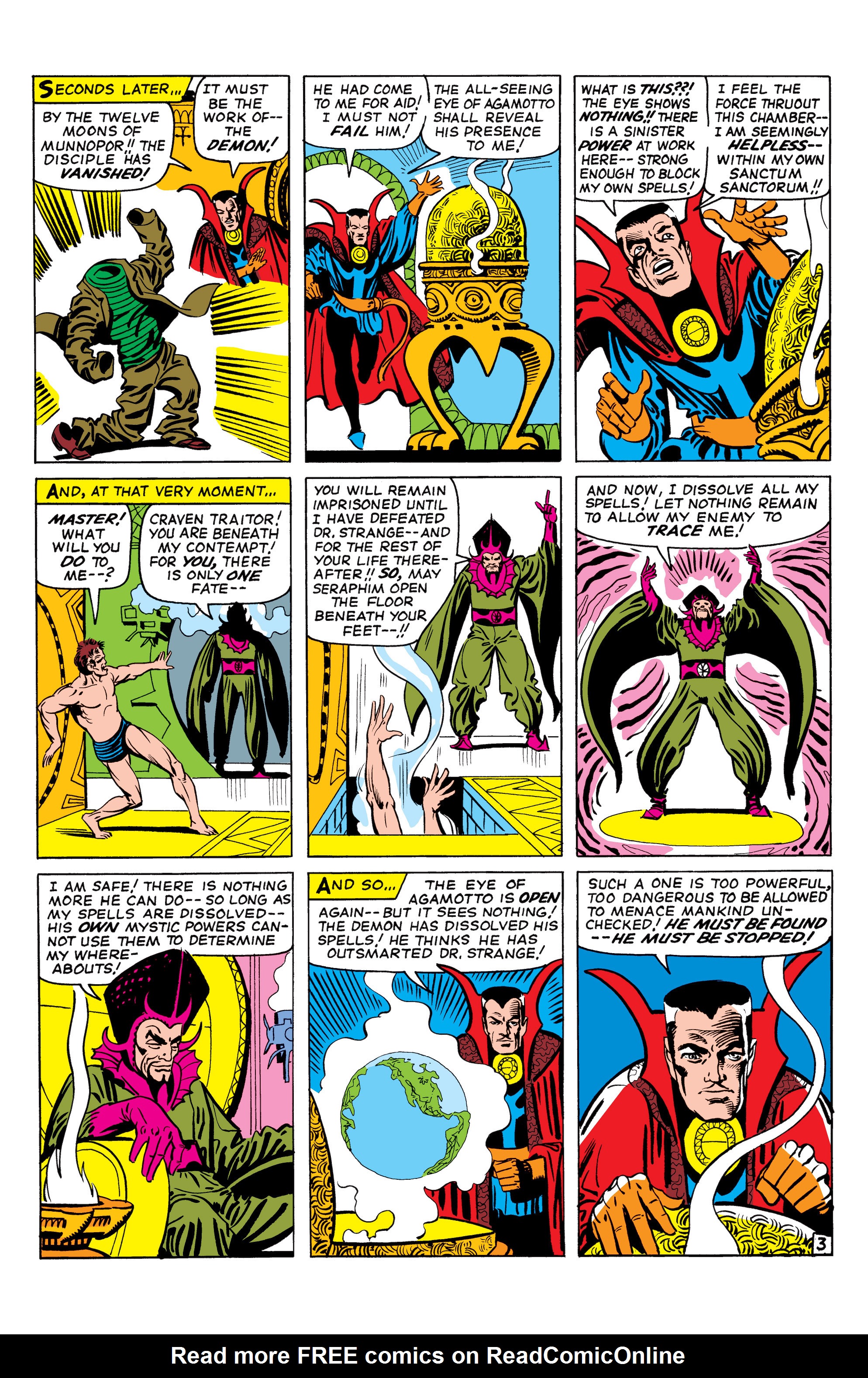 Read online Marvel Masterworks: Doctor Strange comic -  Issue # TPB 1 - 155
