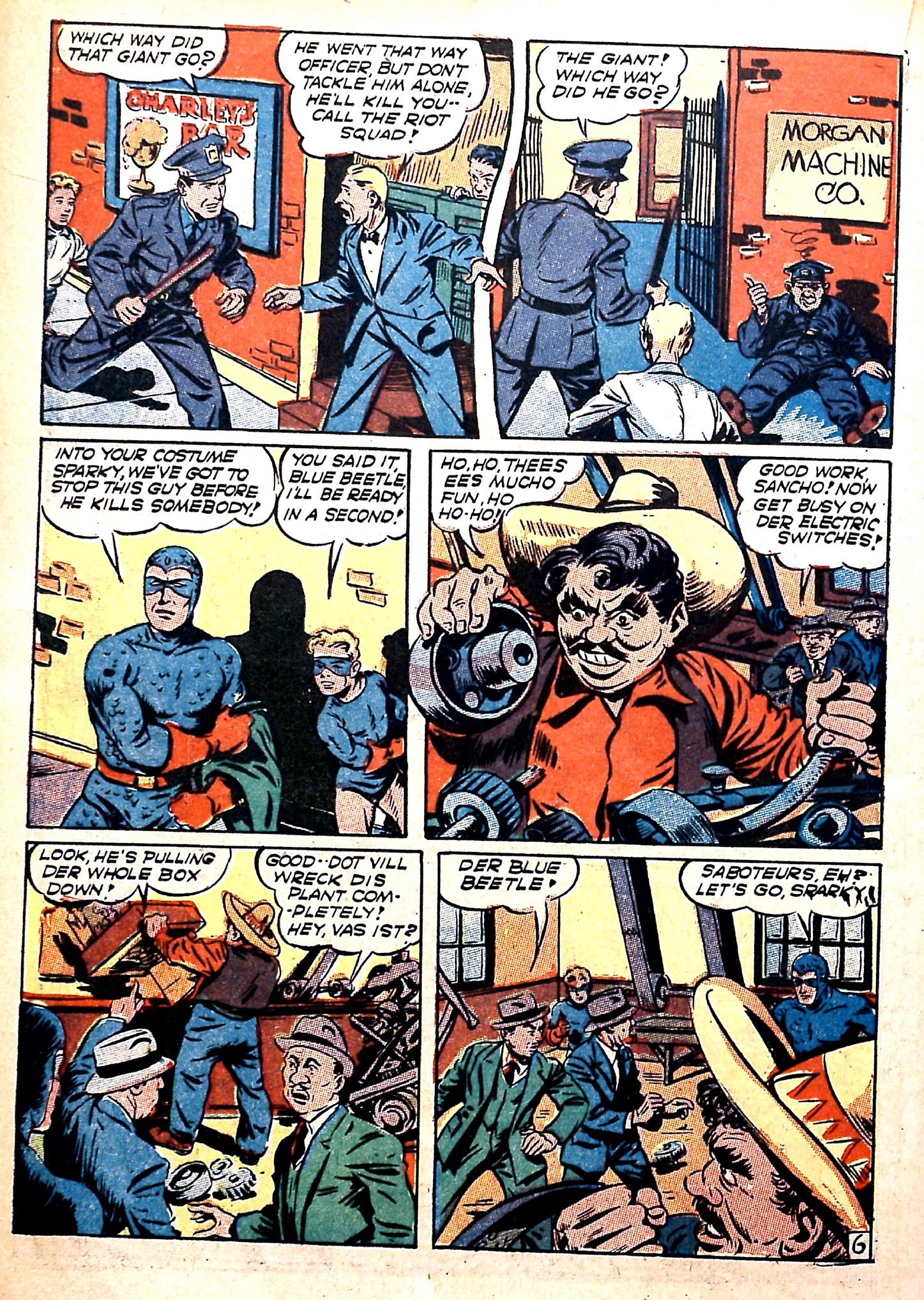 Read online The Blue Beetle comic -  Issue #17 - 28