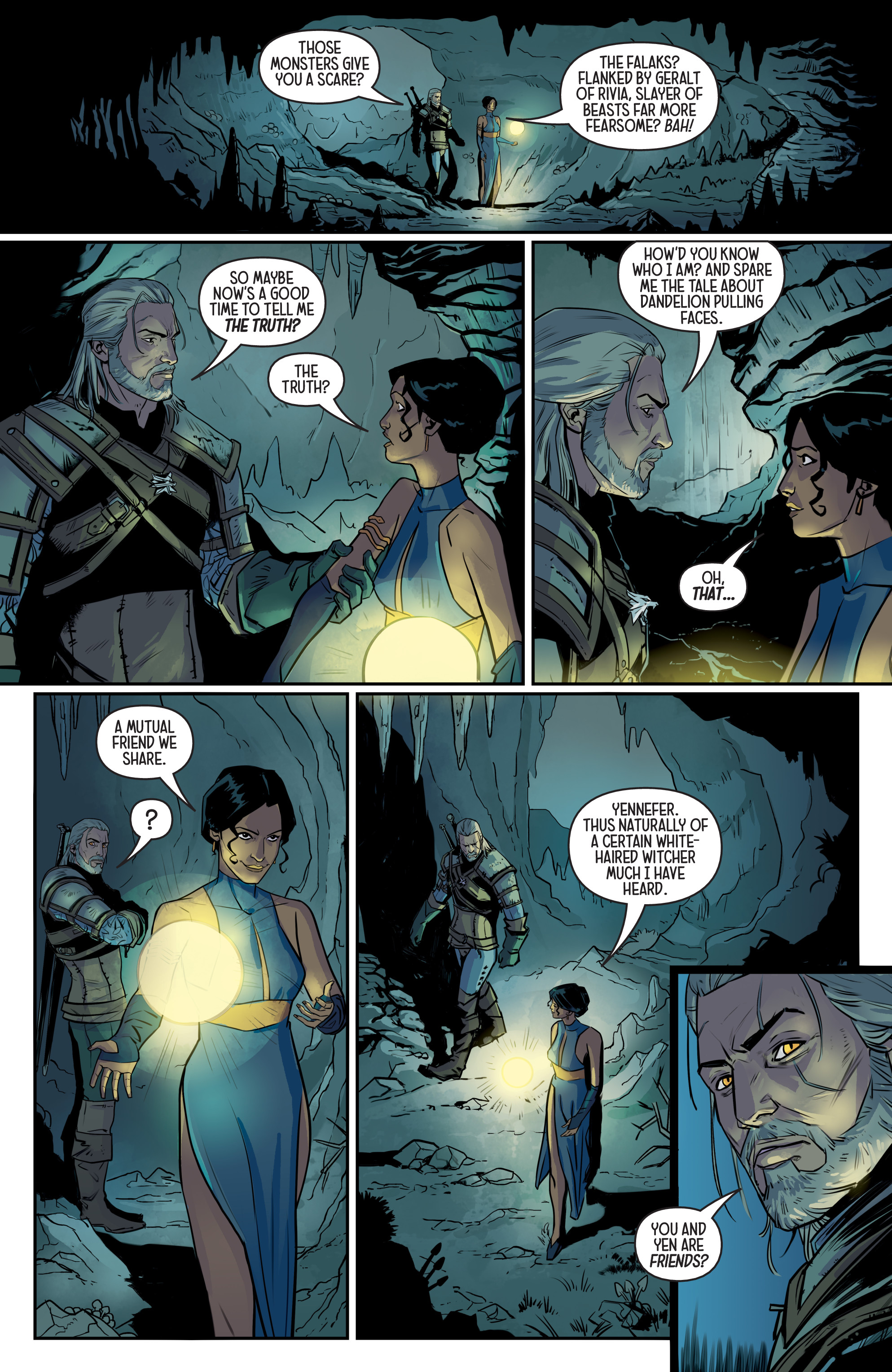 Read online The Witcher: Of Flesh and Flame comic -  Issue # _TPB - 63