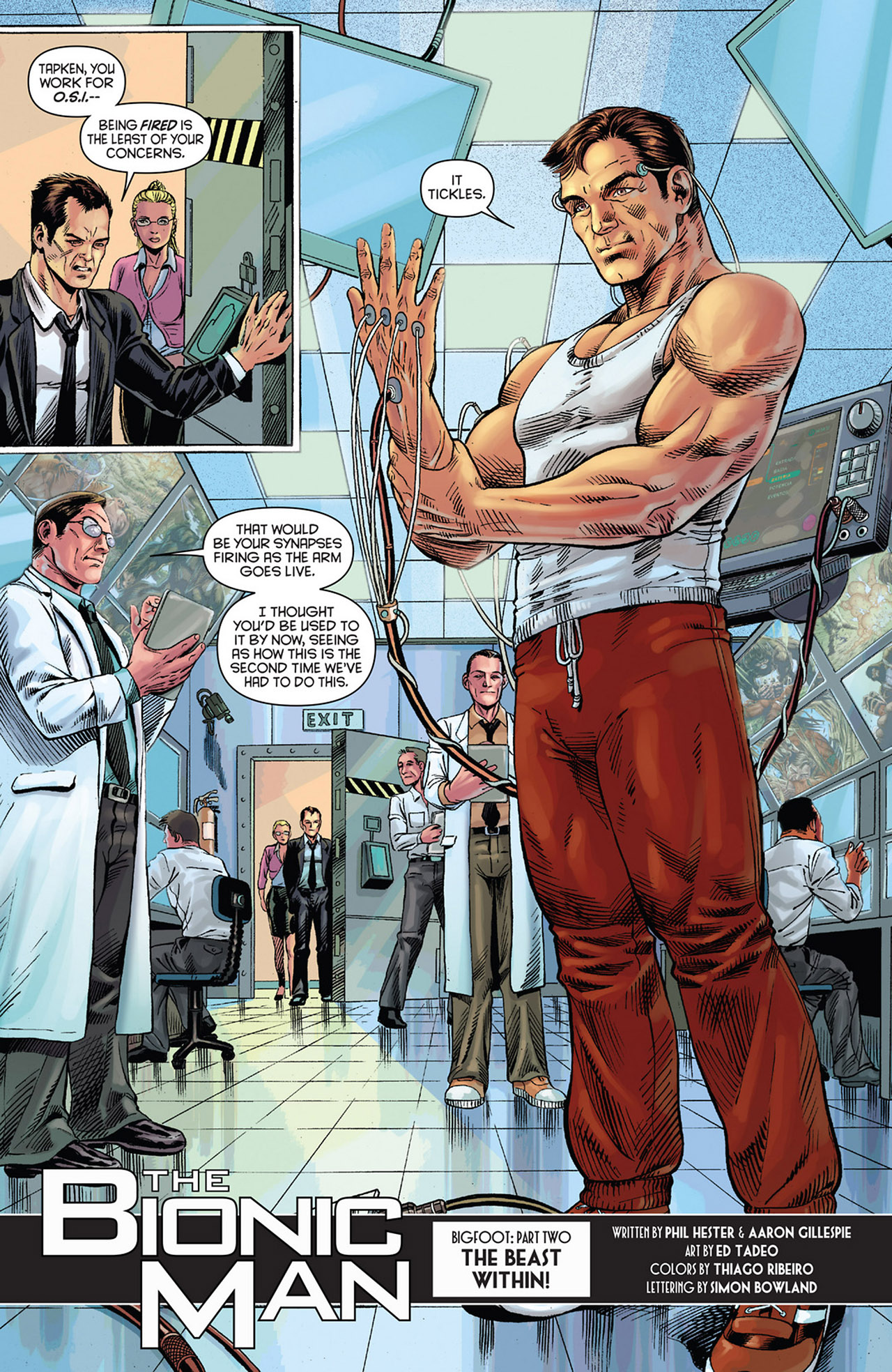 Read online Bionic Man comic -  Issue #13 - 5