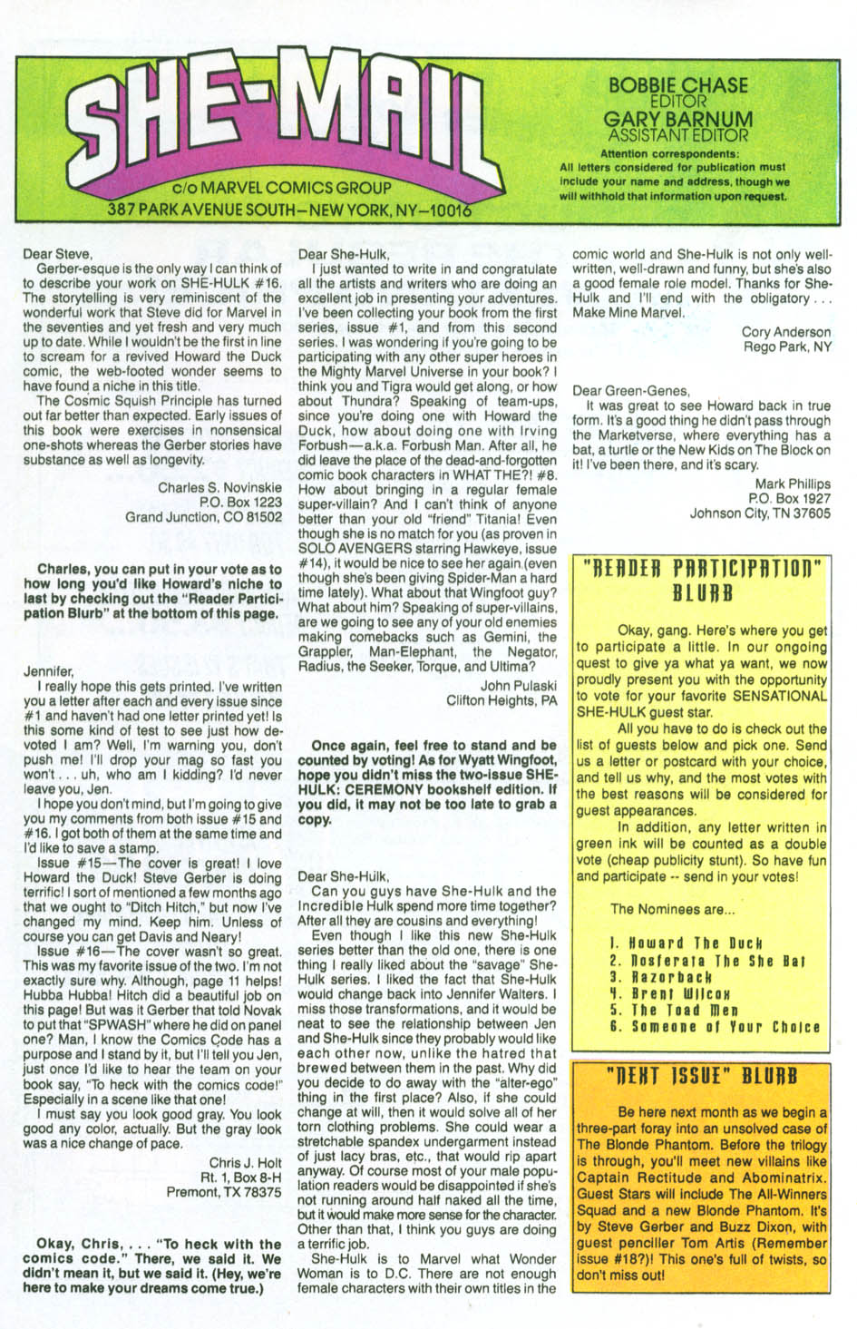 Read online The Sensational She-Hulk comic -  Issue #20 - 23