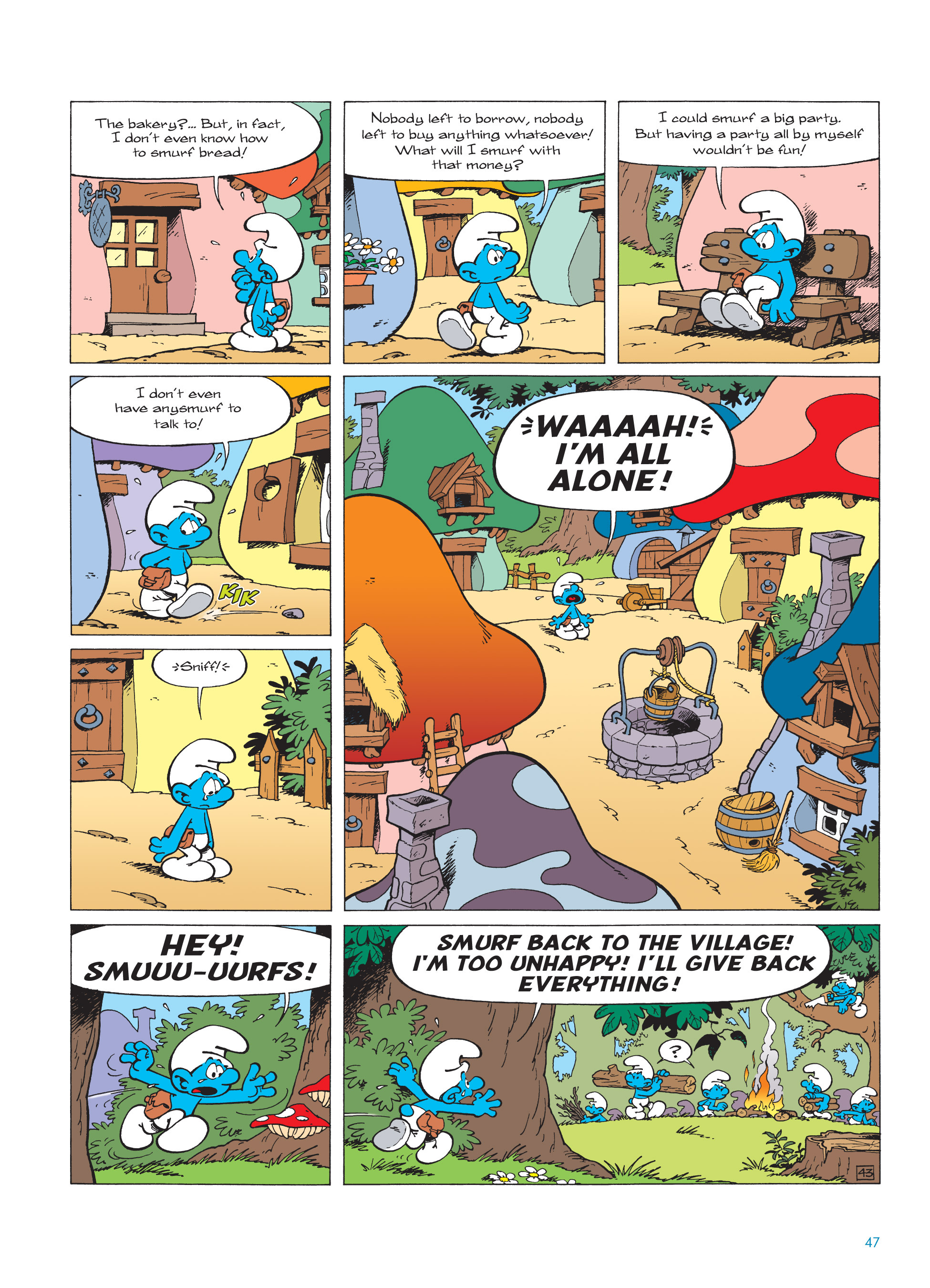 Read online The Smurfs comic -  Issue #18 - 47