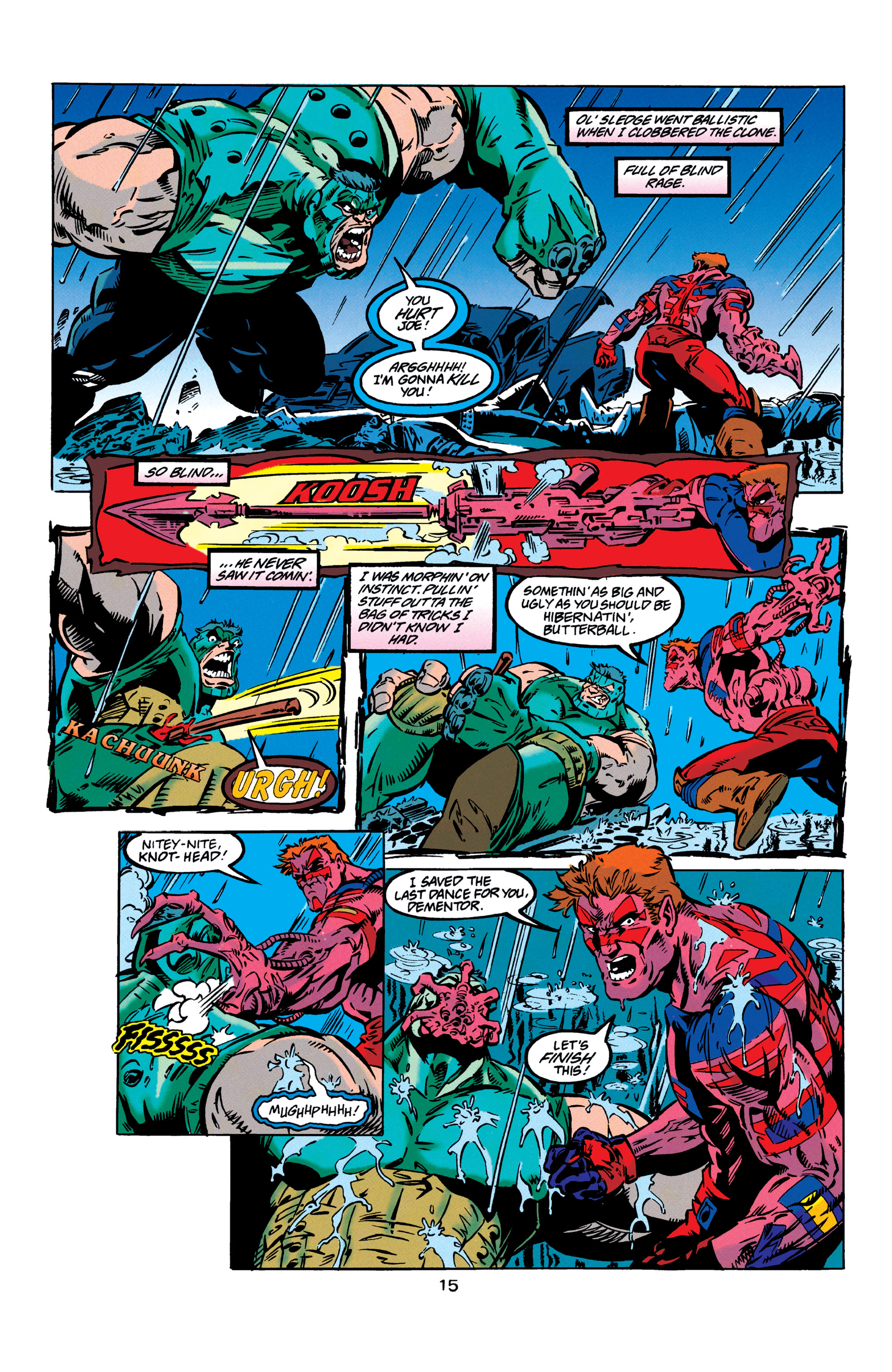 Read online Guy Gardner: Warrior comic -  Issue #43 - 15
