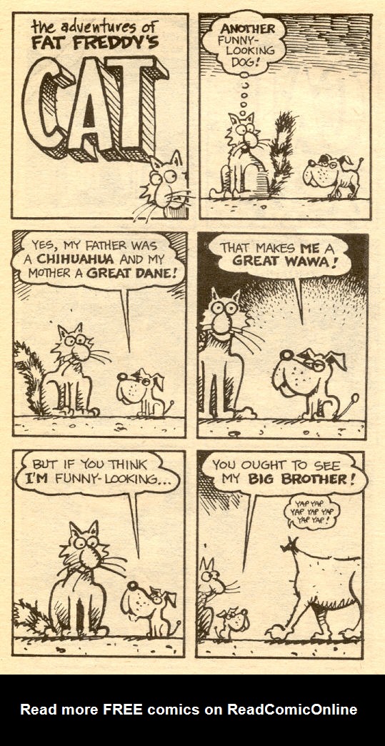 Read online Adventures of Fat Freddy's Cat comic -  Issue #2 - 41