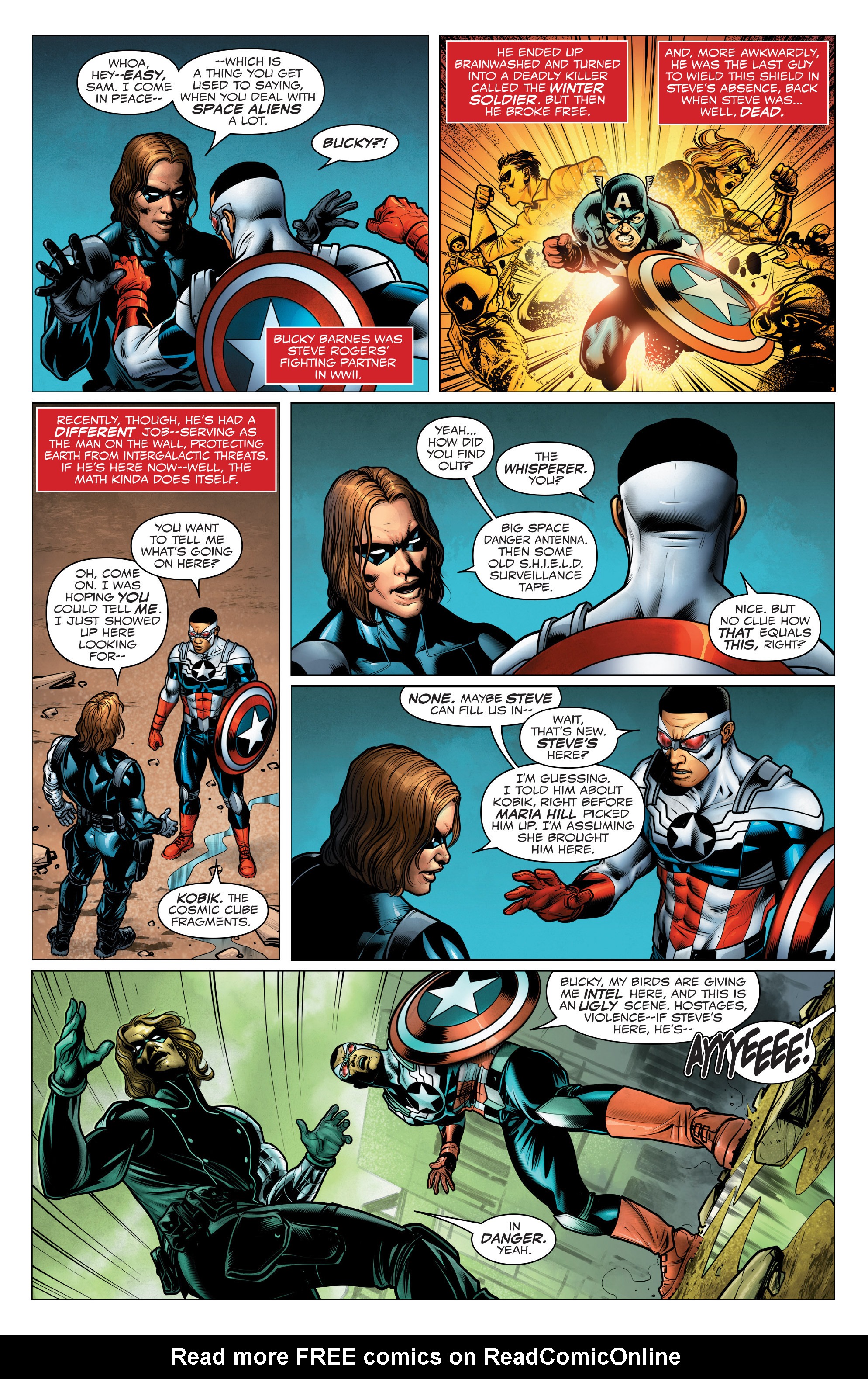 Read online Captain America: Sam Wilson comic -  Issue #7 - 3