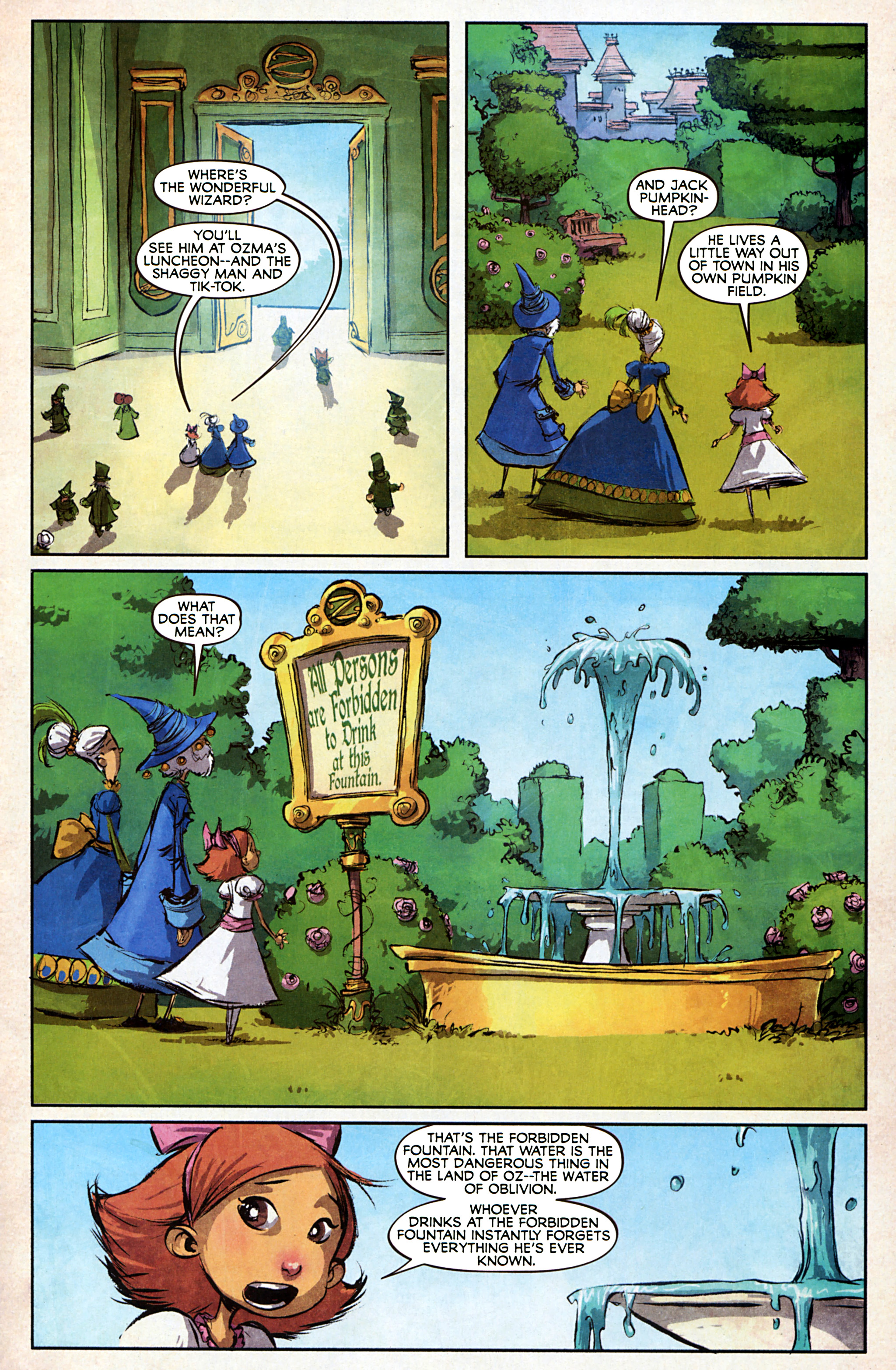 Read online The Emerald City of Oz comic -  Issue #2 - 4