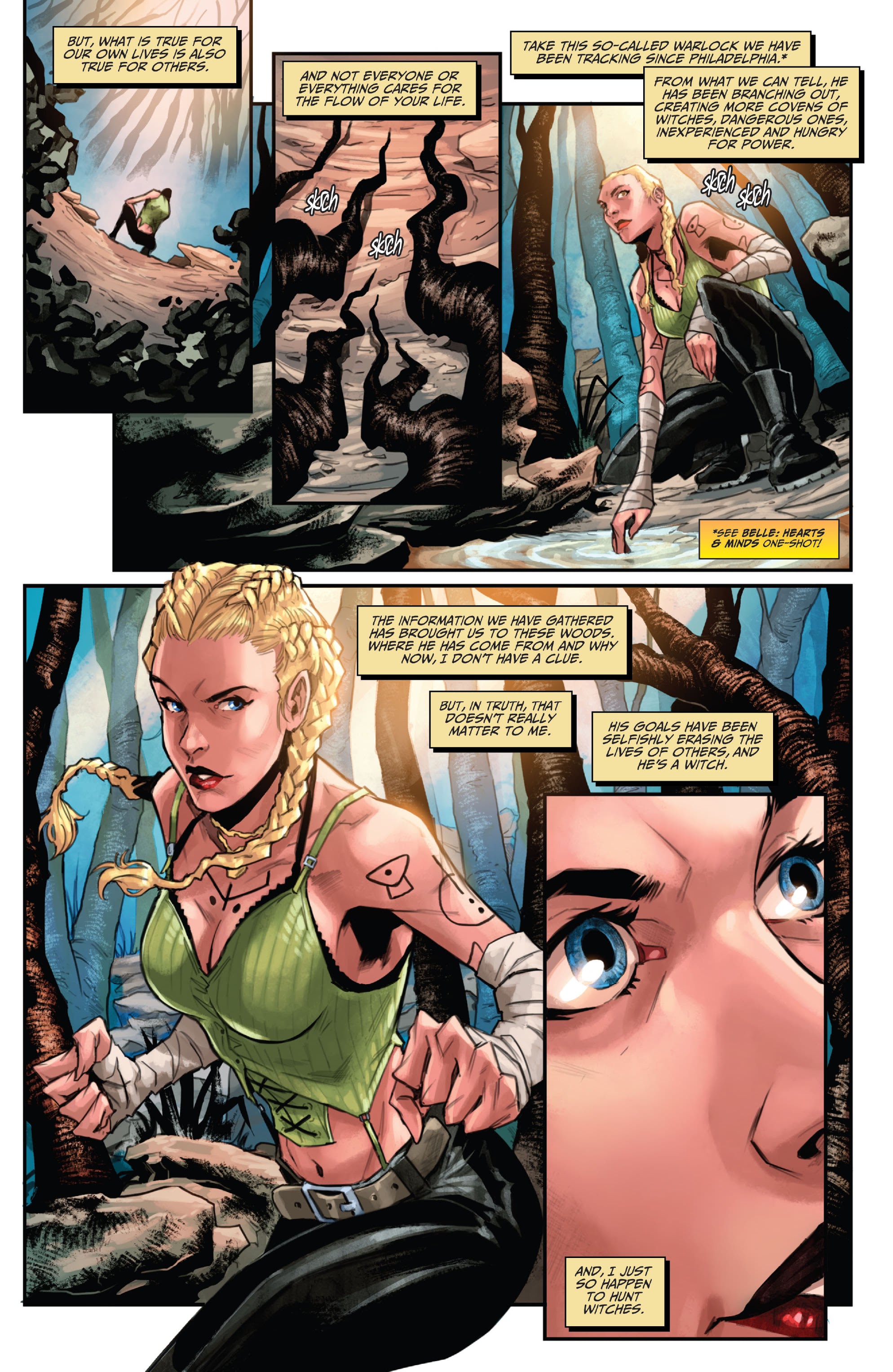 Read online Myths & Legends Quarterly: Gretel Witch Hunter comic -  Issue # TPB - 14