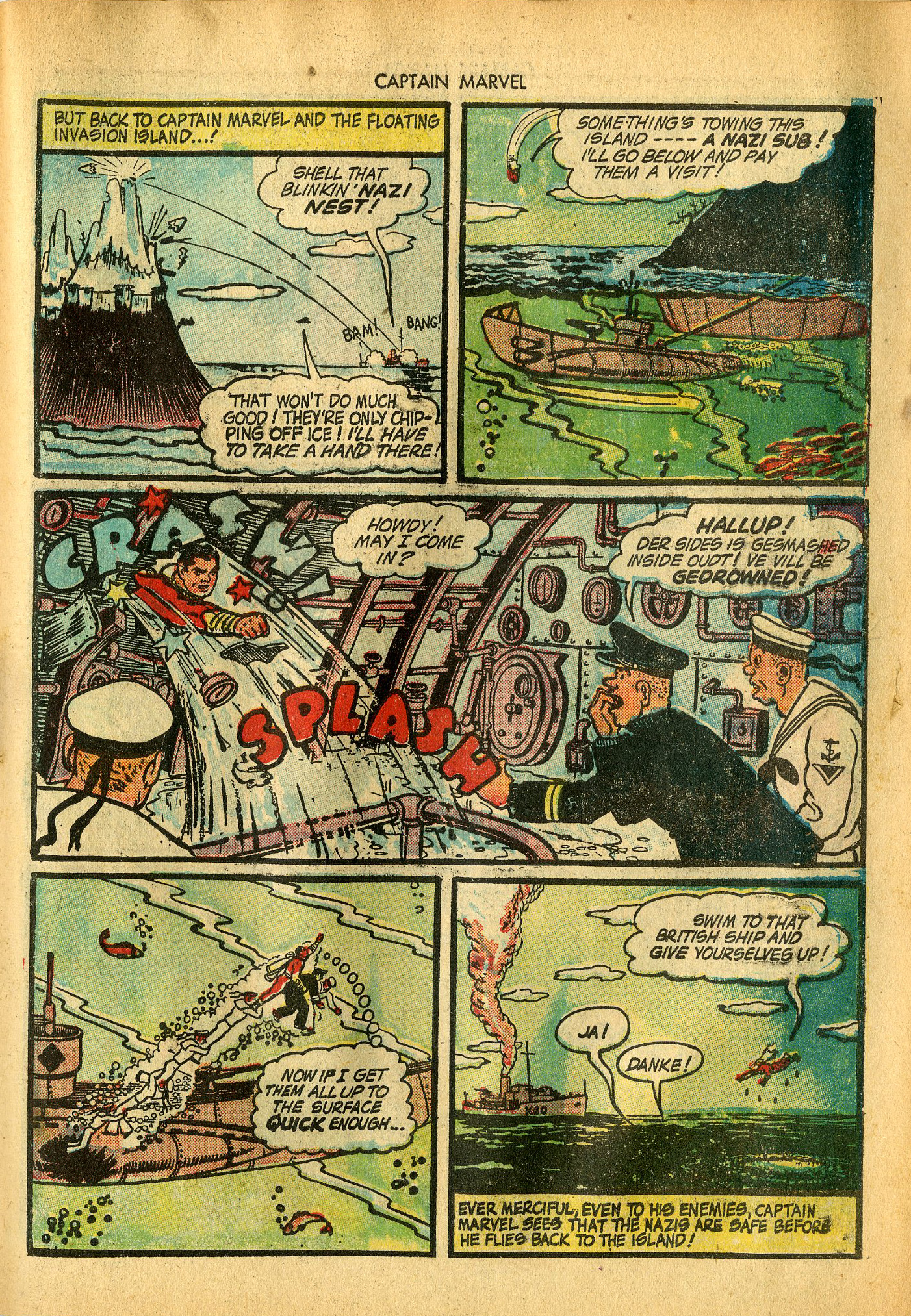 Read online Captain Marvel Adventures comic -  Issue #35 - 51