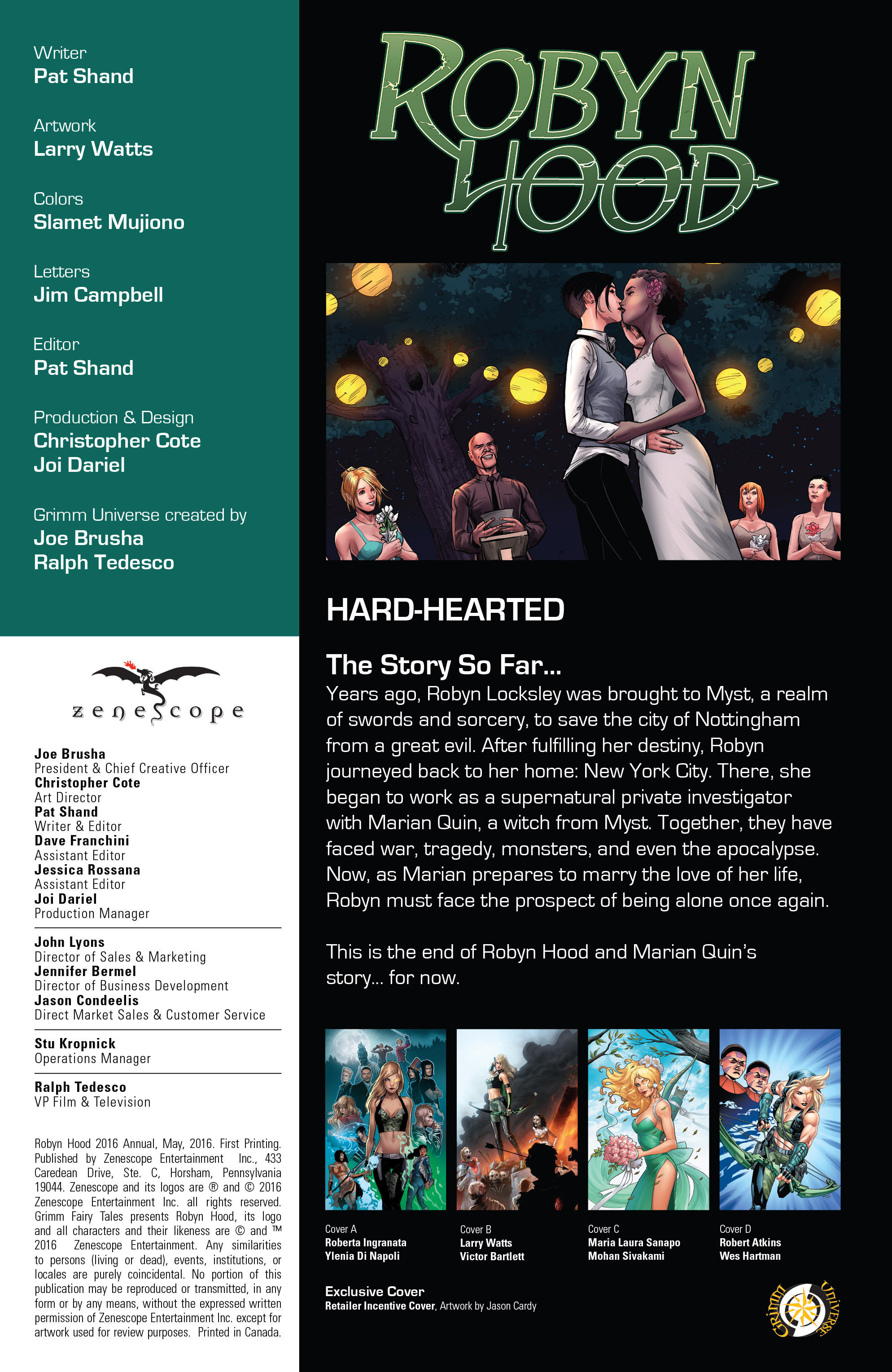 Read online Robyn Hood 2016 Annual comic -  Issue # Full - 3