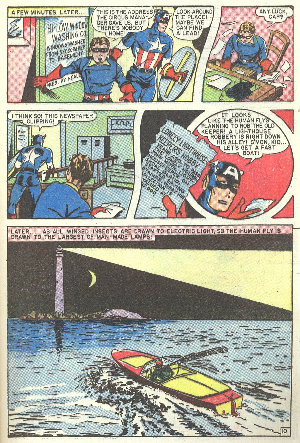 Read online Captain America Comics comic -  Issue #60 - 12