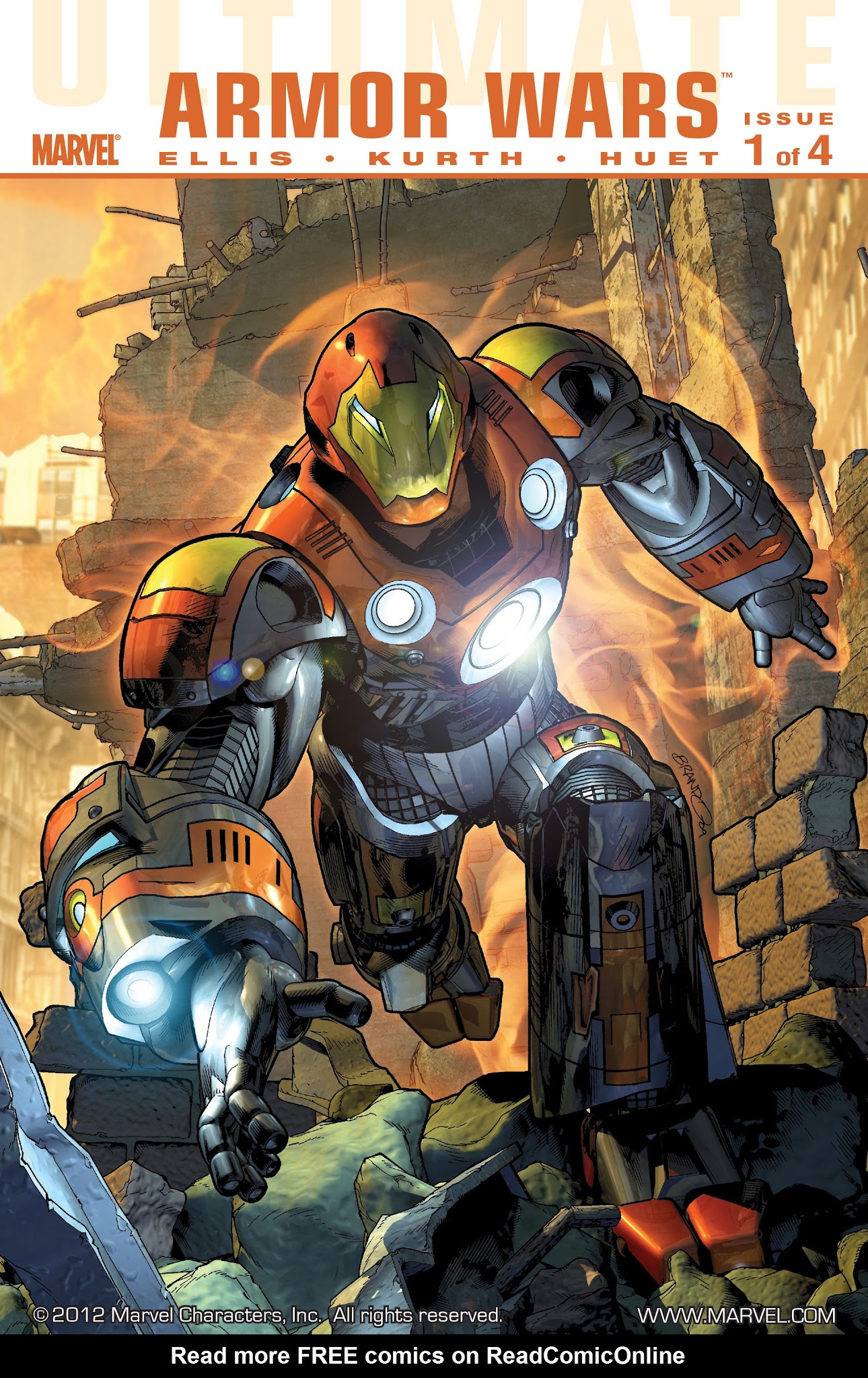 Read online Ultimate Armor Wars comic -  Issue #1 - 1
