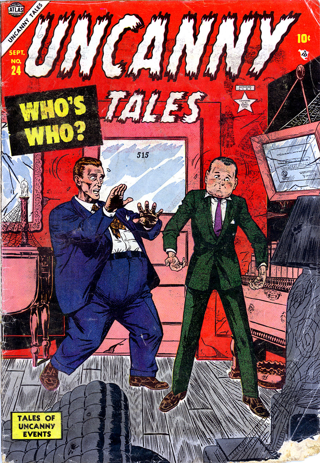 Read online Uncanny Tales comic -  Issue #24 - 1