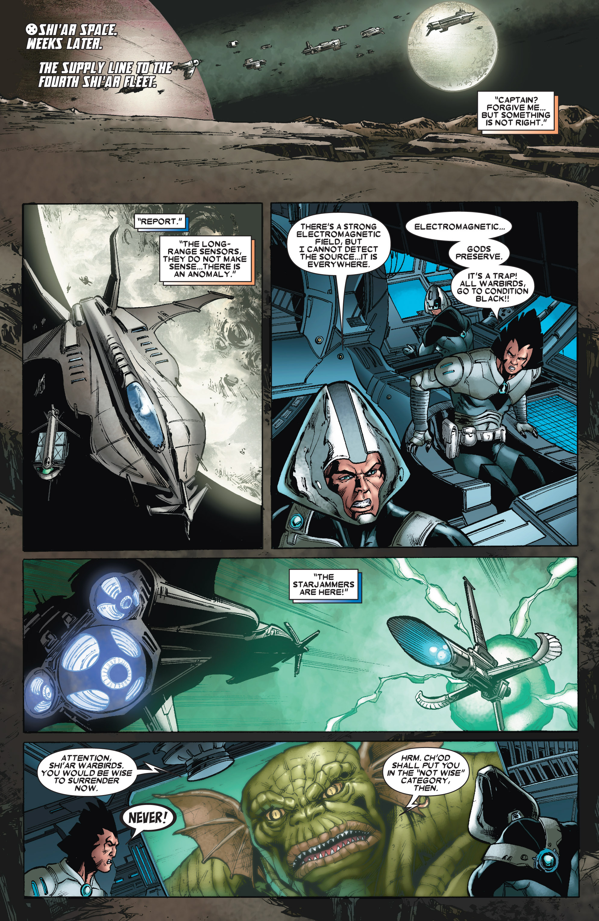 Read online X-Men: Emperor Vulcan comic -  Issue #1 - 4