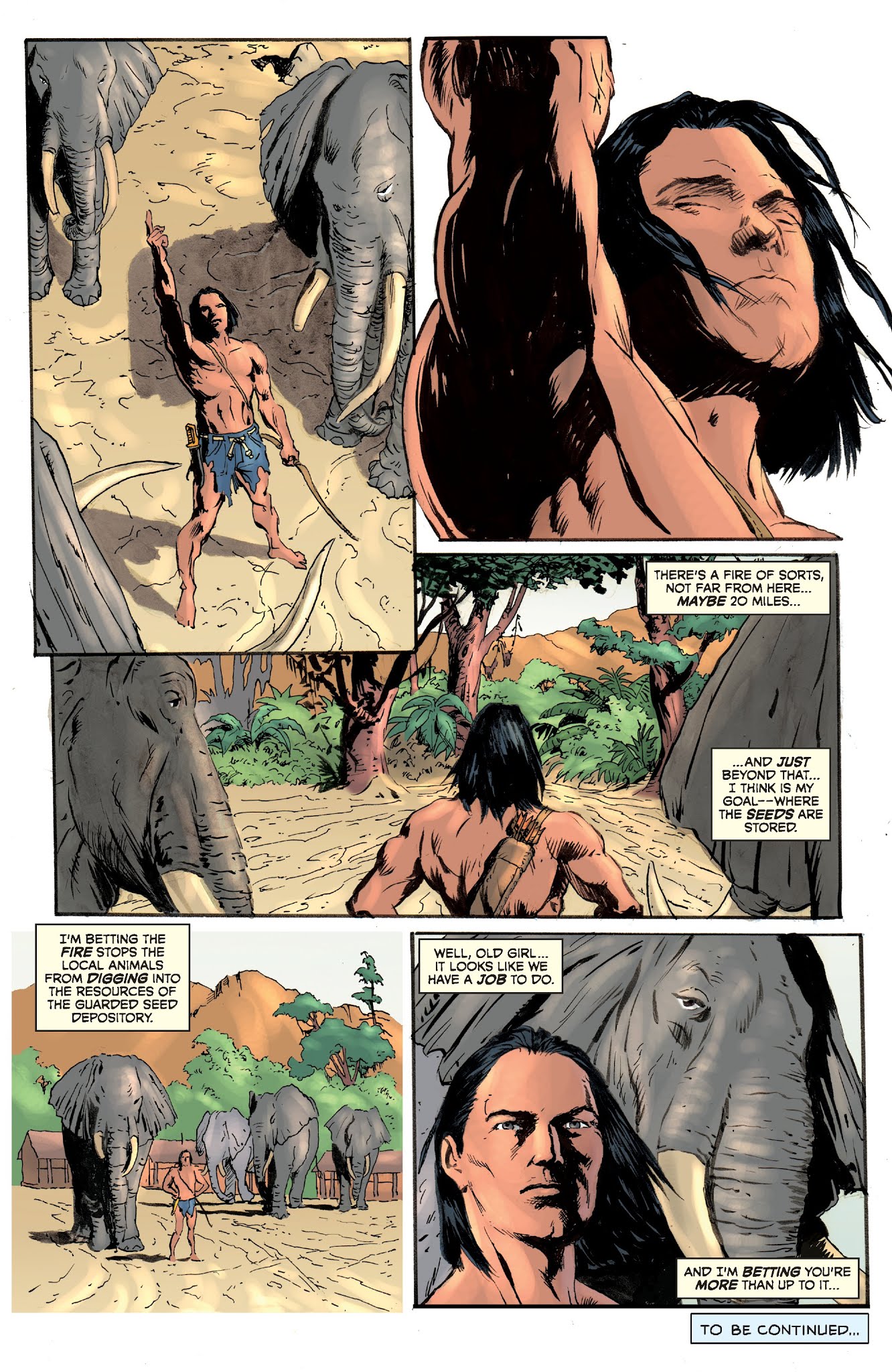 Read online The Once and Future Tarzan comic -  Issue # TPB - 112