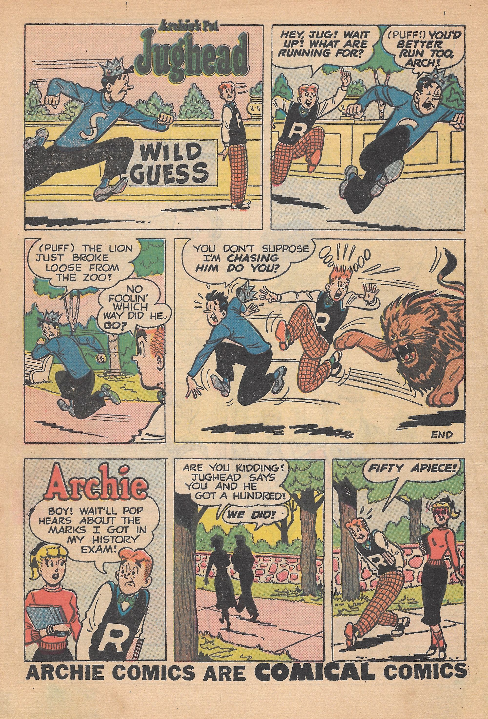 Read online Archie's Joke Book Magazine comic -  Issue #30 - 4